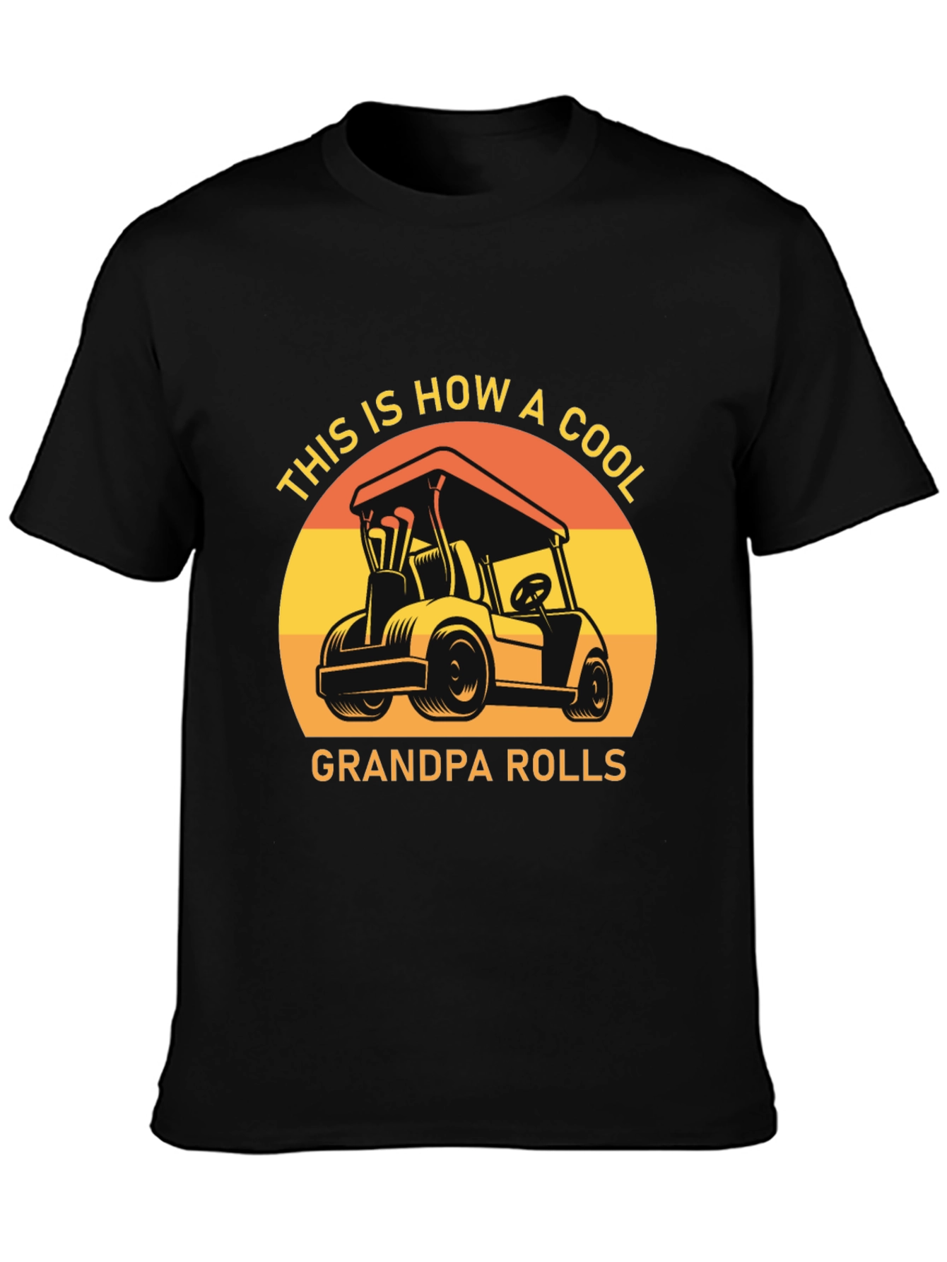 Cool Grandpa Rolls T-Shirt