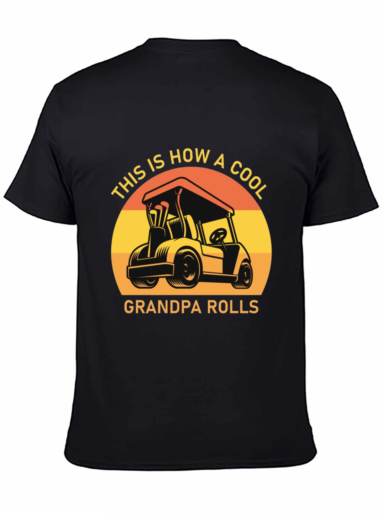 Cool Grandpa Rolls T-Shirt