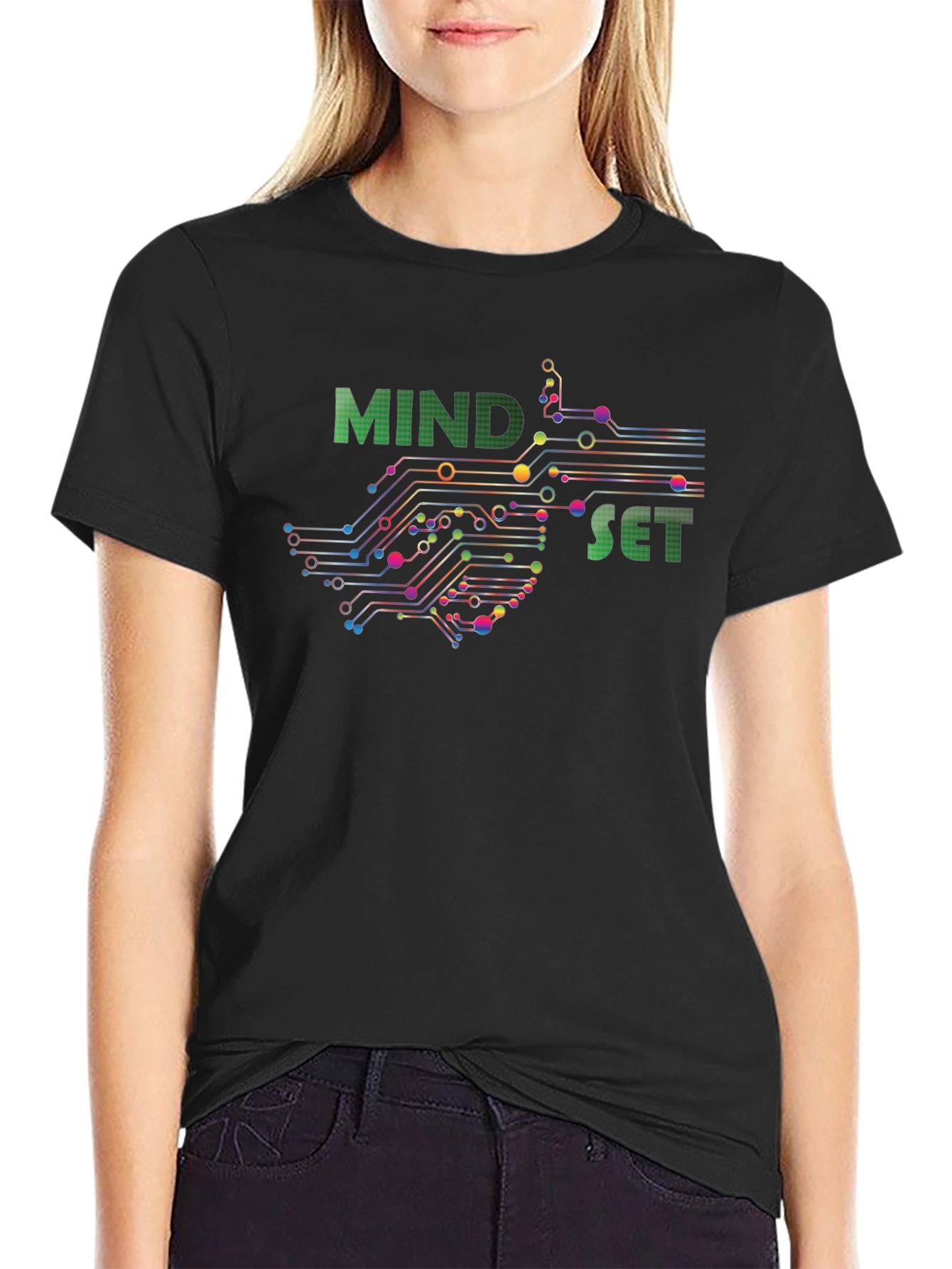 Mindset Circuit Graphic T-Shirt - Tech Inspired