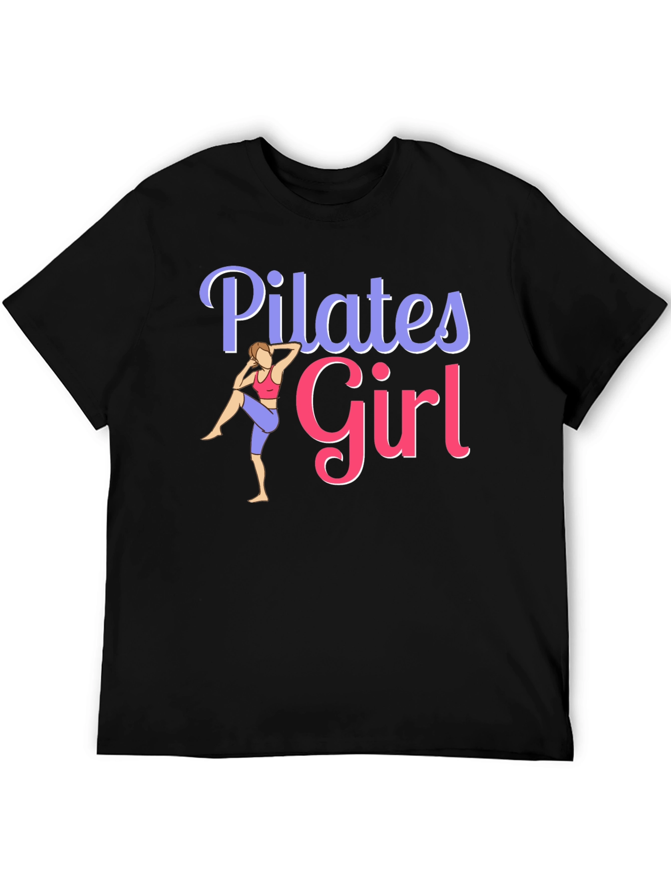 Pilates Girl Graphic T-Shirt - Womens Fitness Tee
