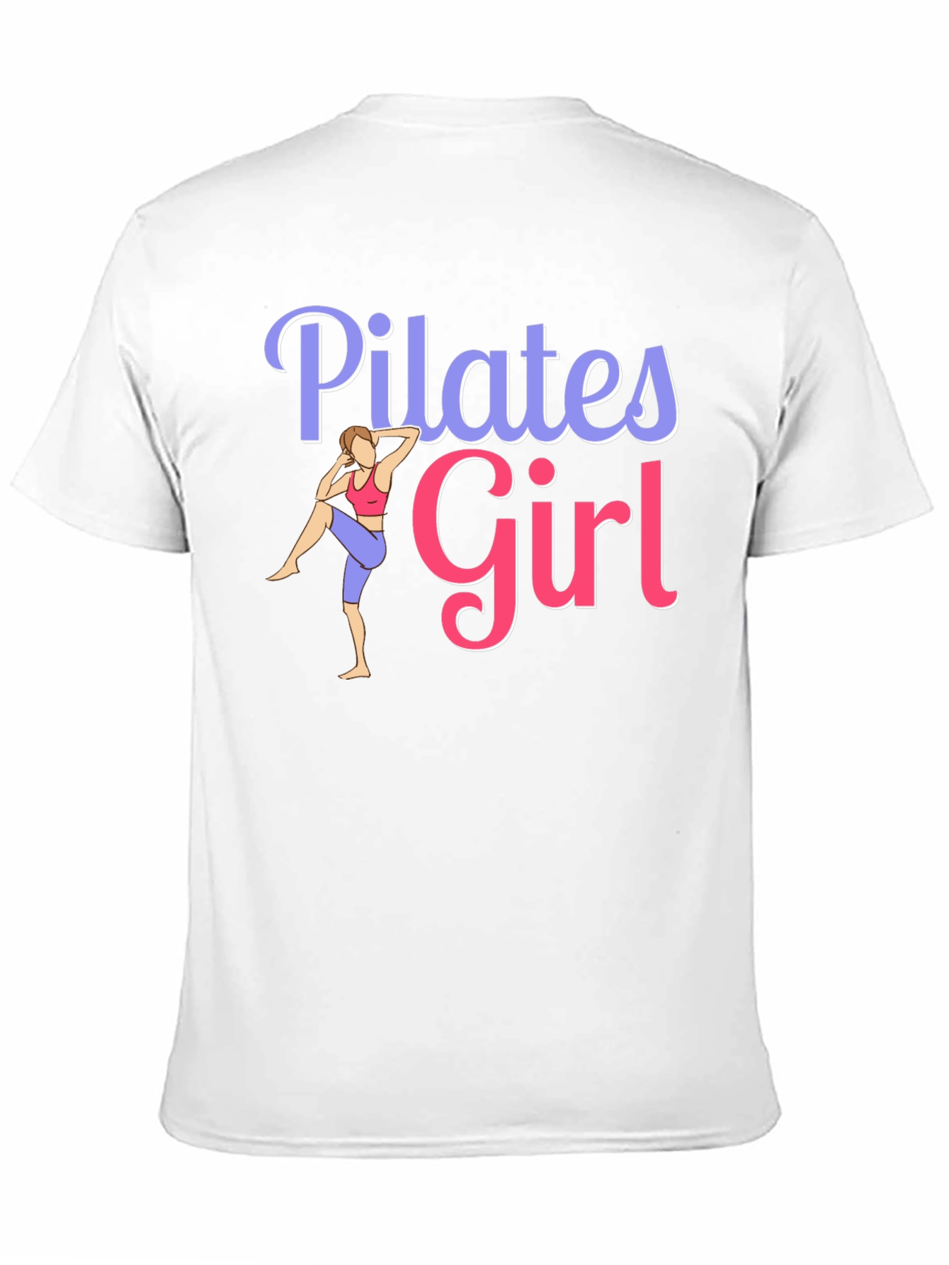 Pilates Girl Graphic T-Shirt - Womens Fitness Tee