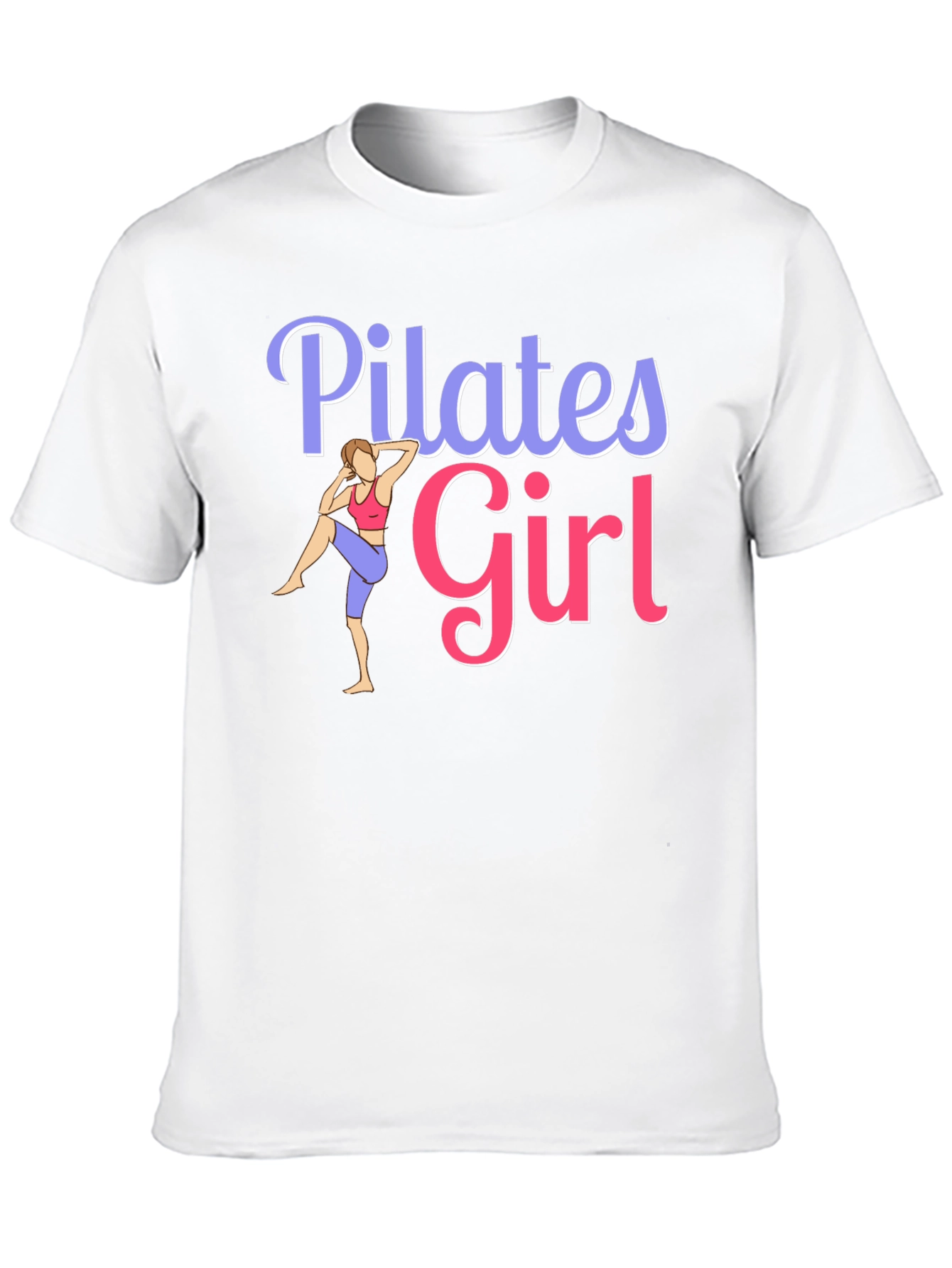 Pilates Girl Graphic T-Shirt - Womens Fitness Tee