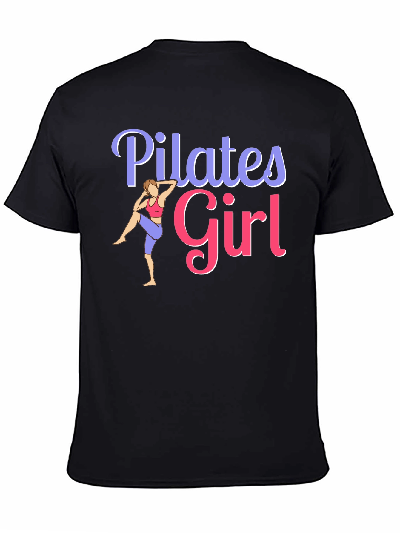 Pilates Girl Graphic T-Shirt - Womens Fitness Tee