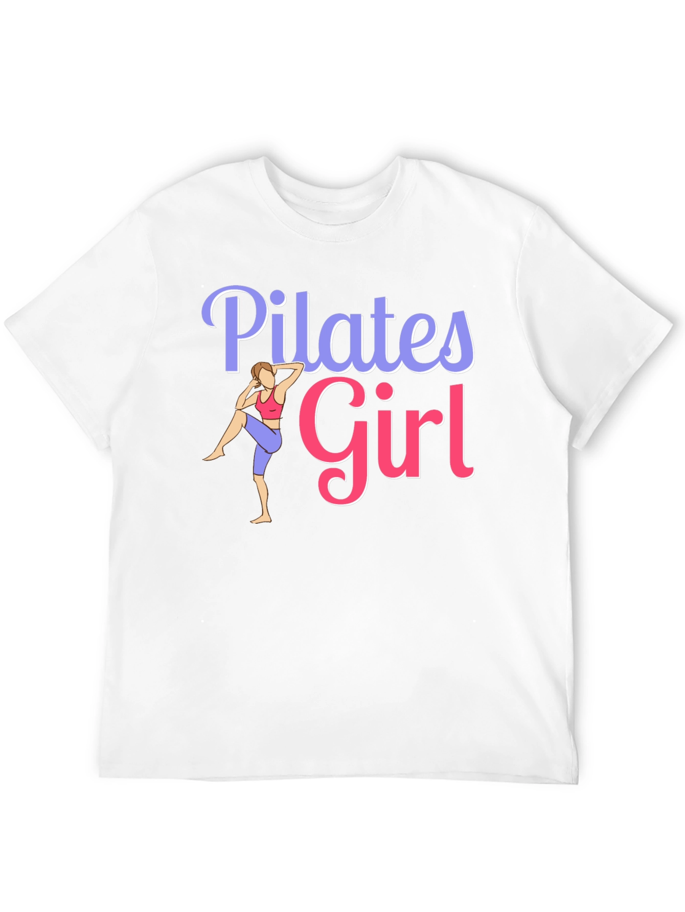 Pilates Girl Graphic T-Shirt - Womens Fitness Tee