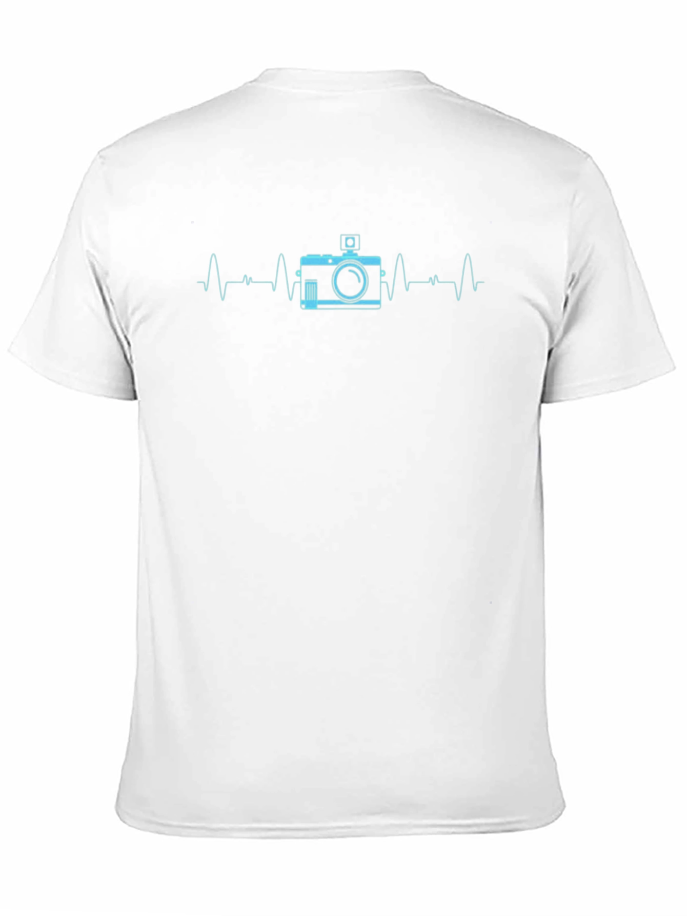 Camera Heartbeat Graphic T-Shirt