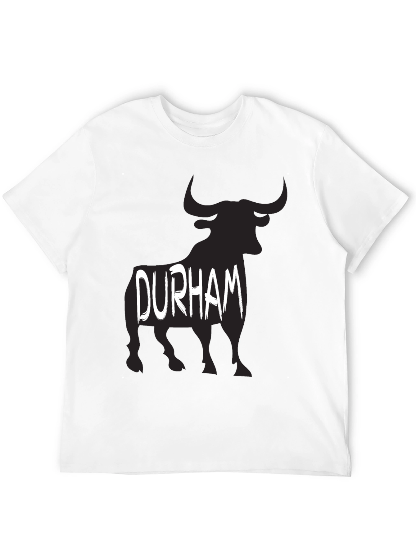 Durham Bull T-Shirt - Black Graphic Tee