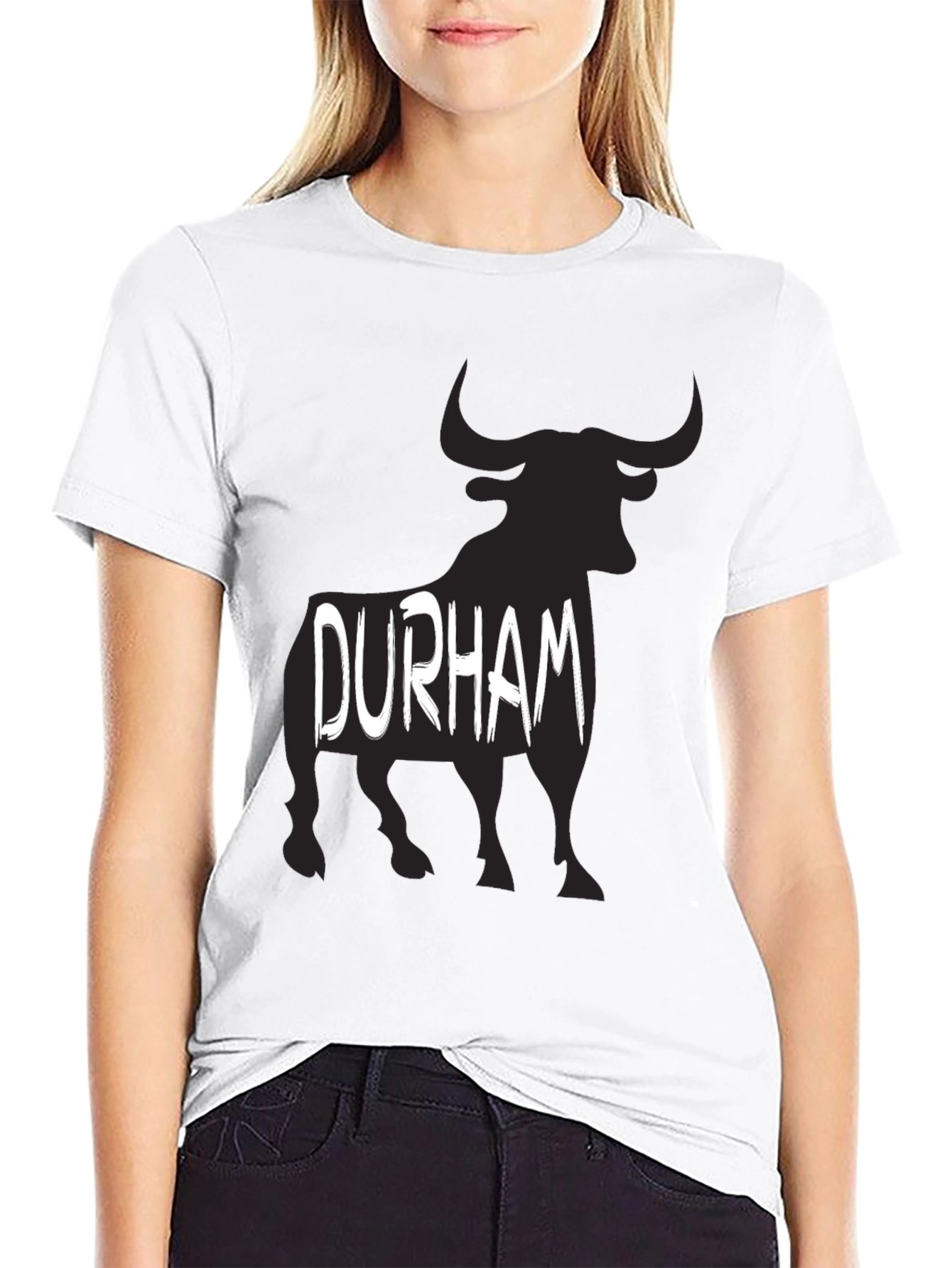 Durham Bull T-Shirt - Black Graphic Tee