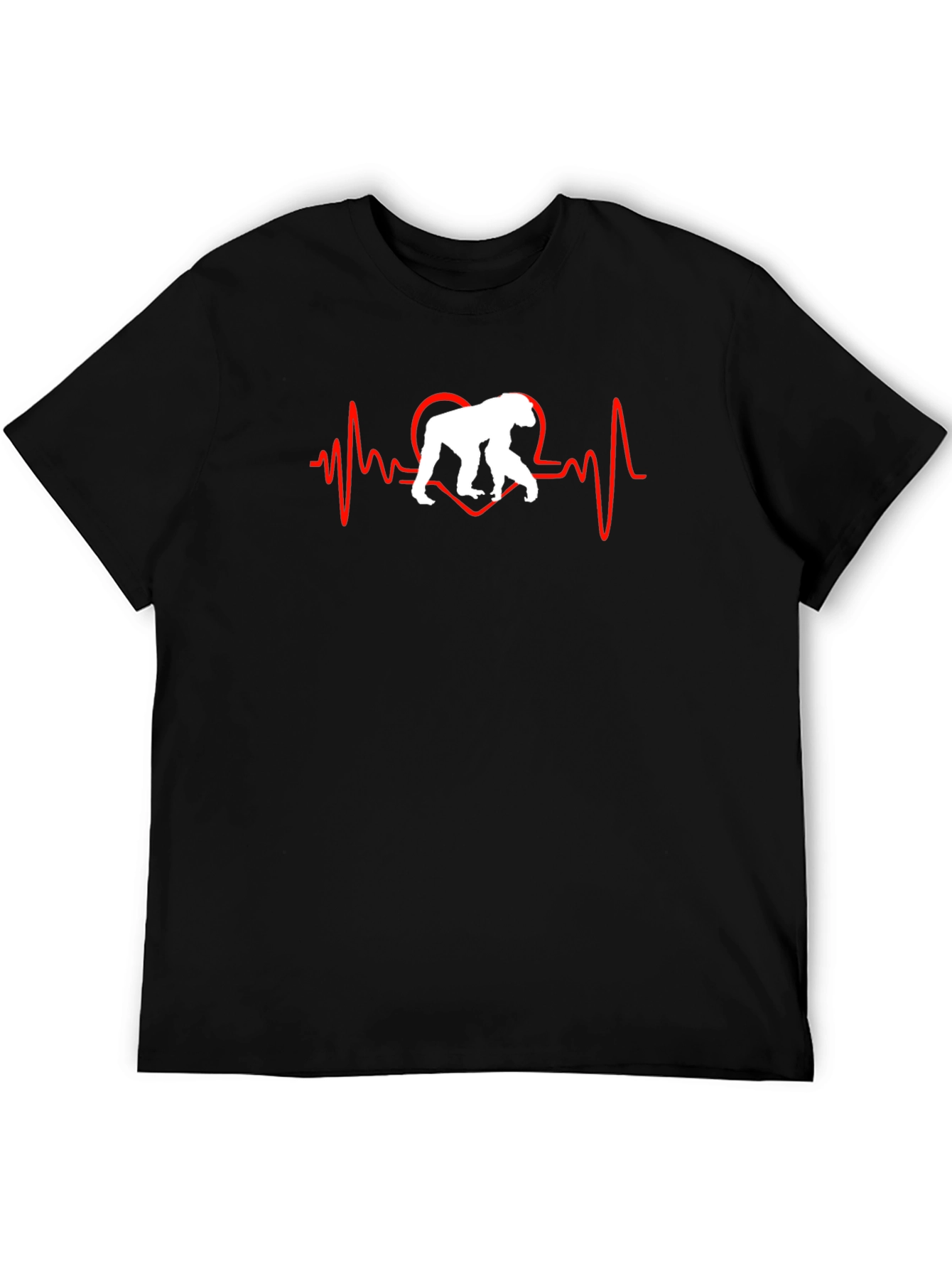 Heartbeat Gorilla Graphic Tee