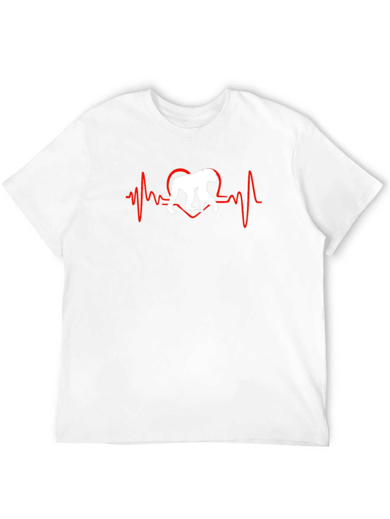 Heartbeat Gorilla Graphic Tee