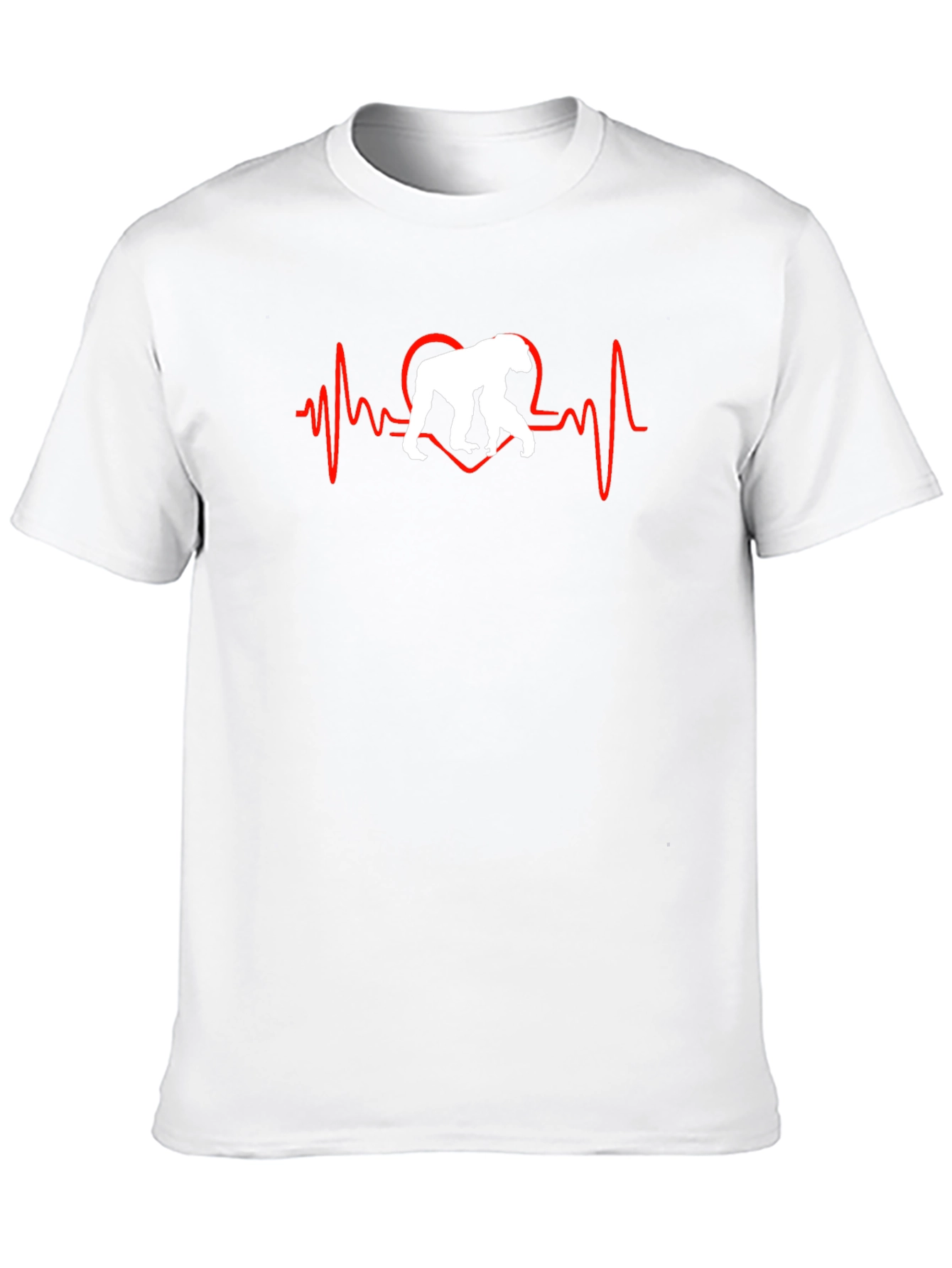 Heartbeat Gorilla Graphic Tee