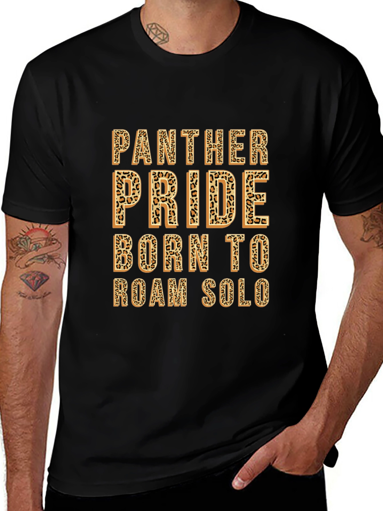 Panther Pride Graphic T-Shirt - Born to Roam