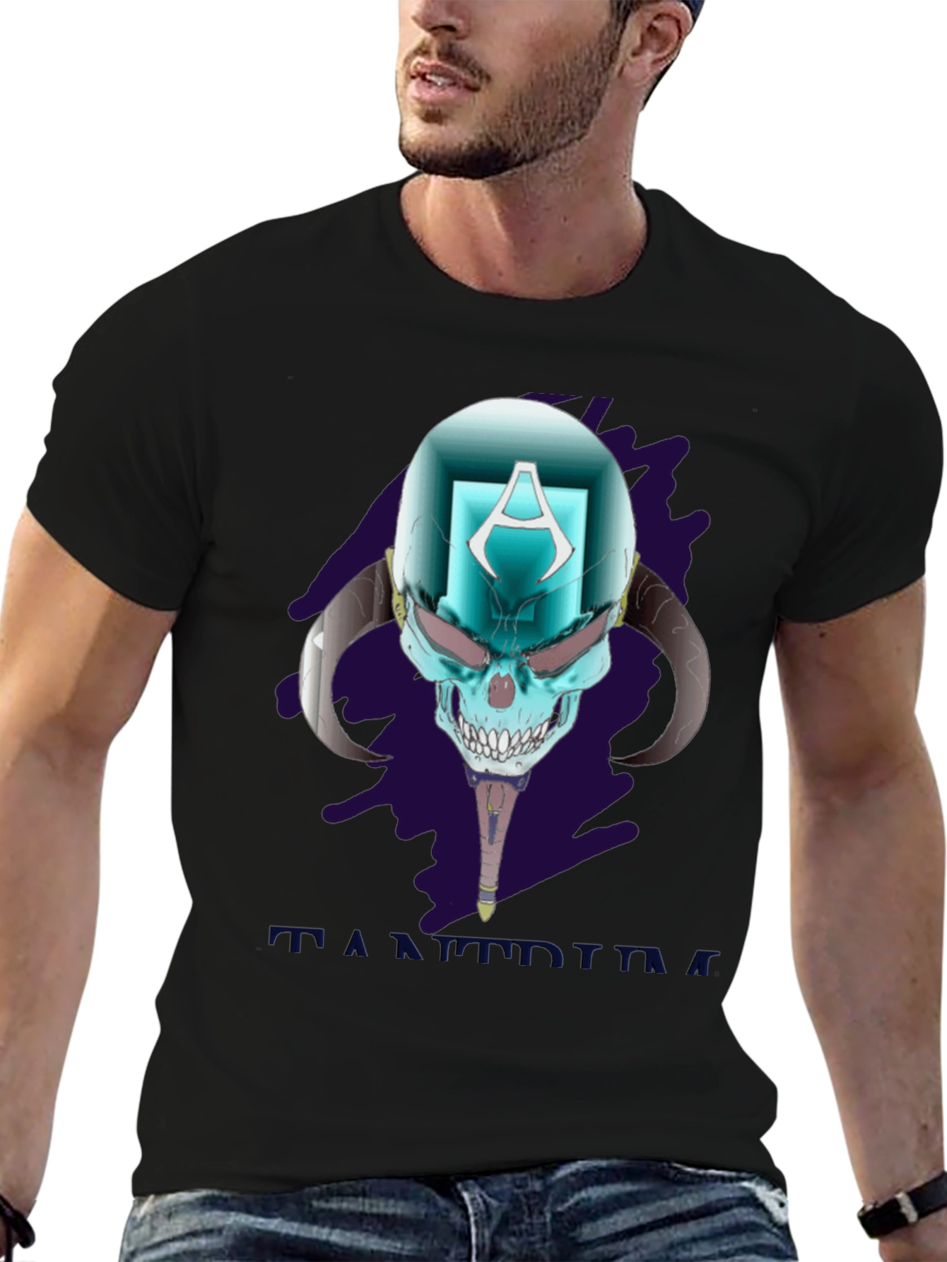 Skull Demon Graphic Tee