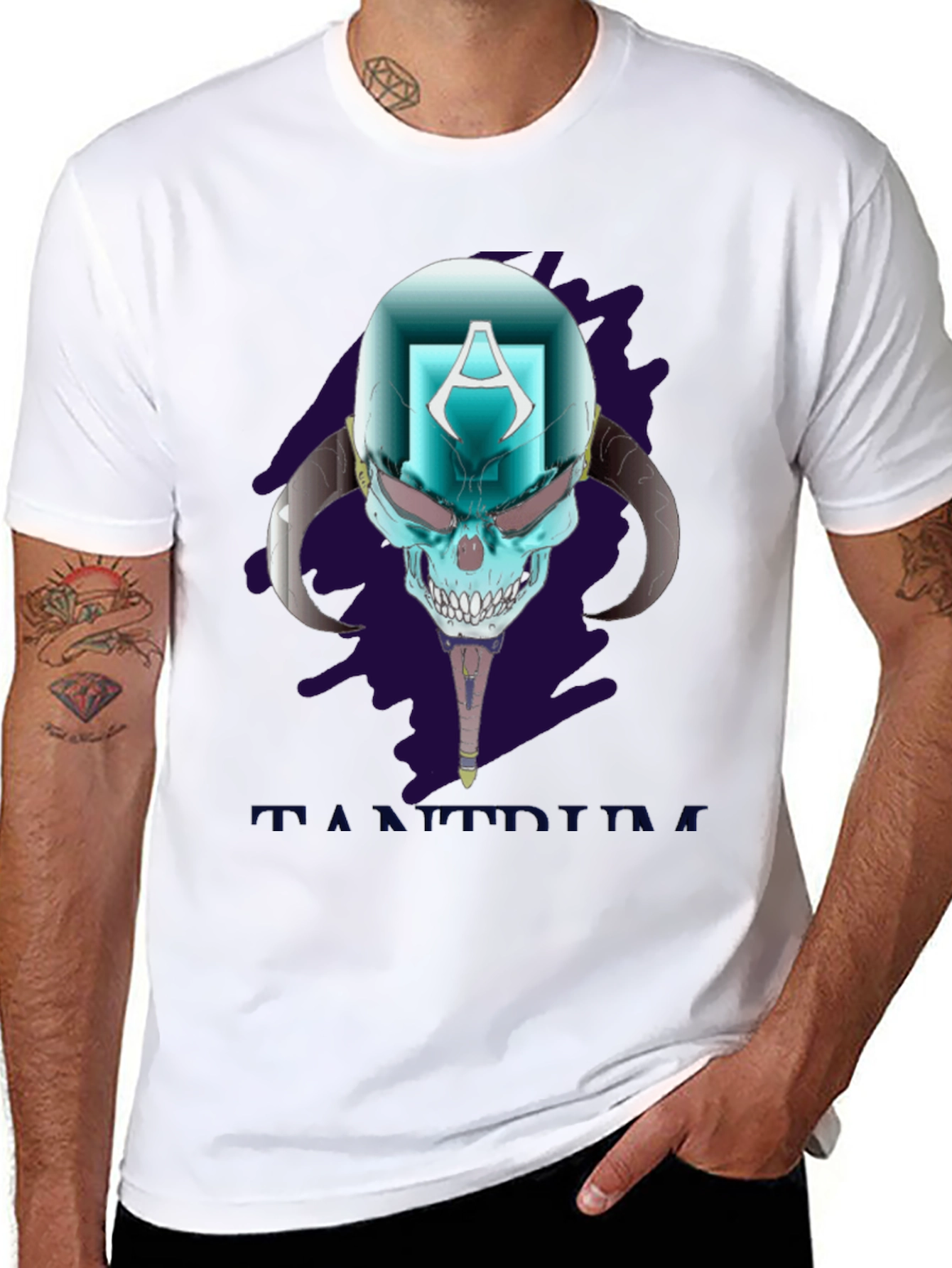 Skull Demon Graphic Tee