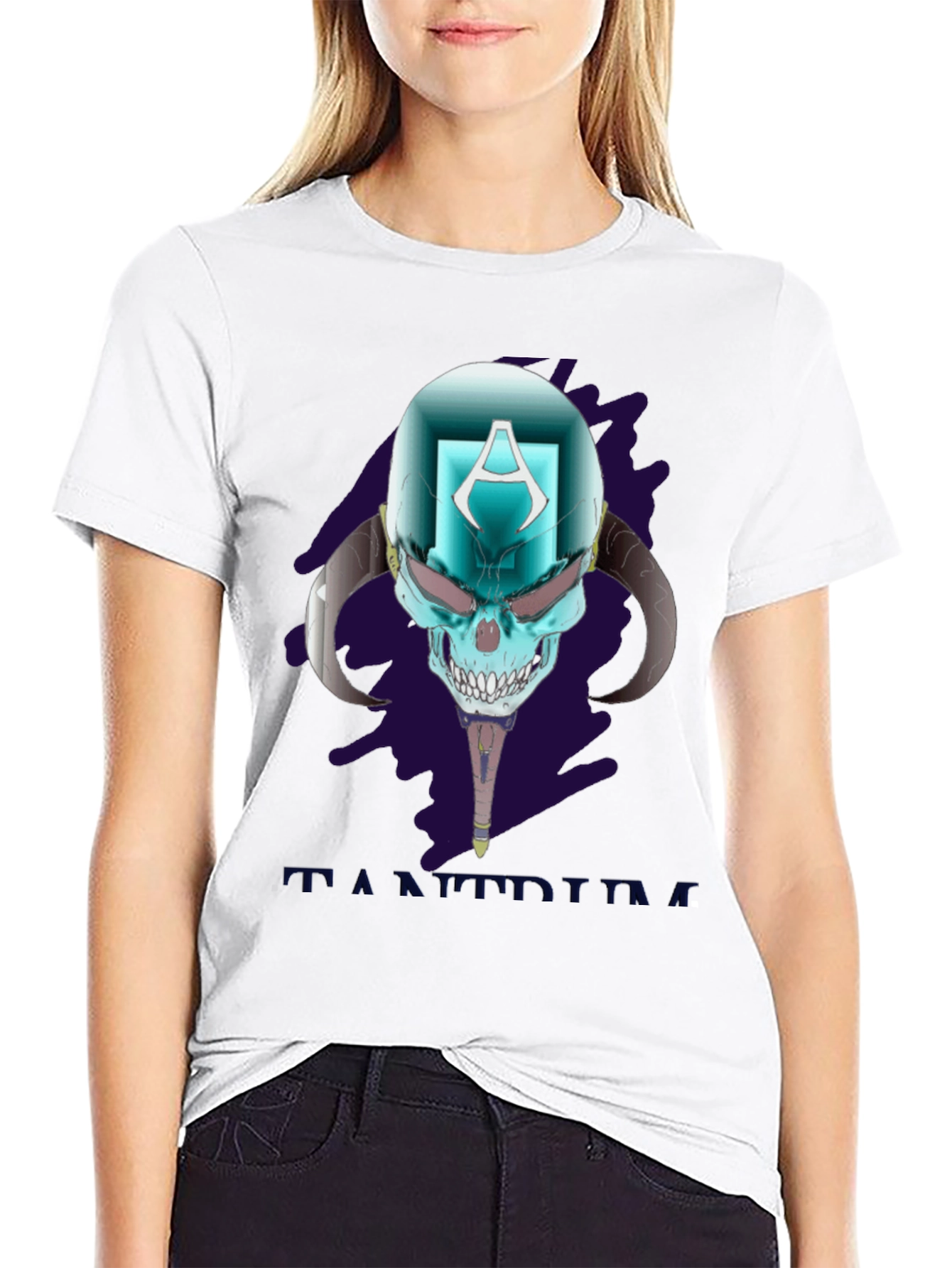 Skull Demon Graphic Tee