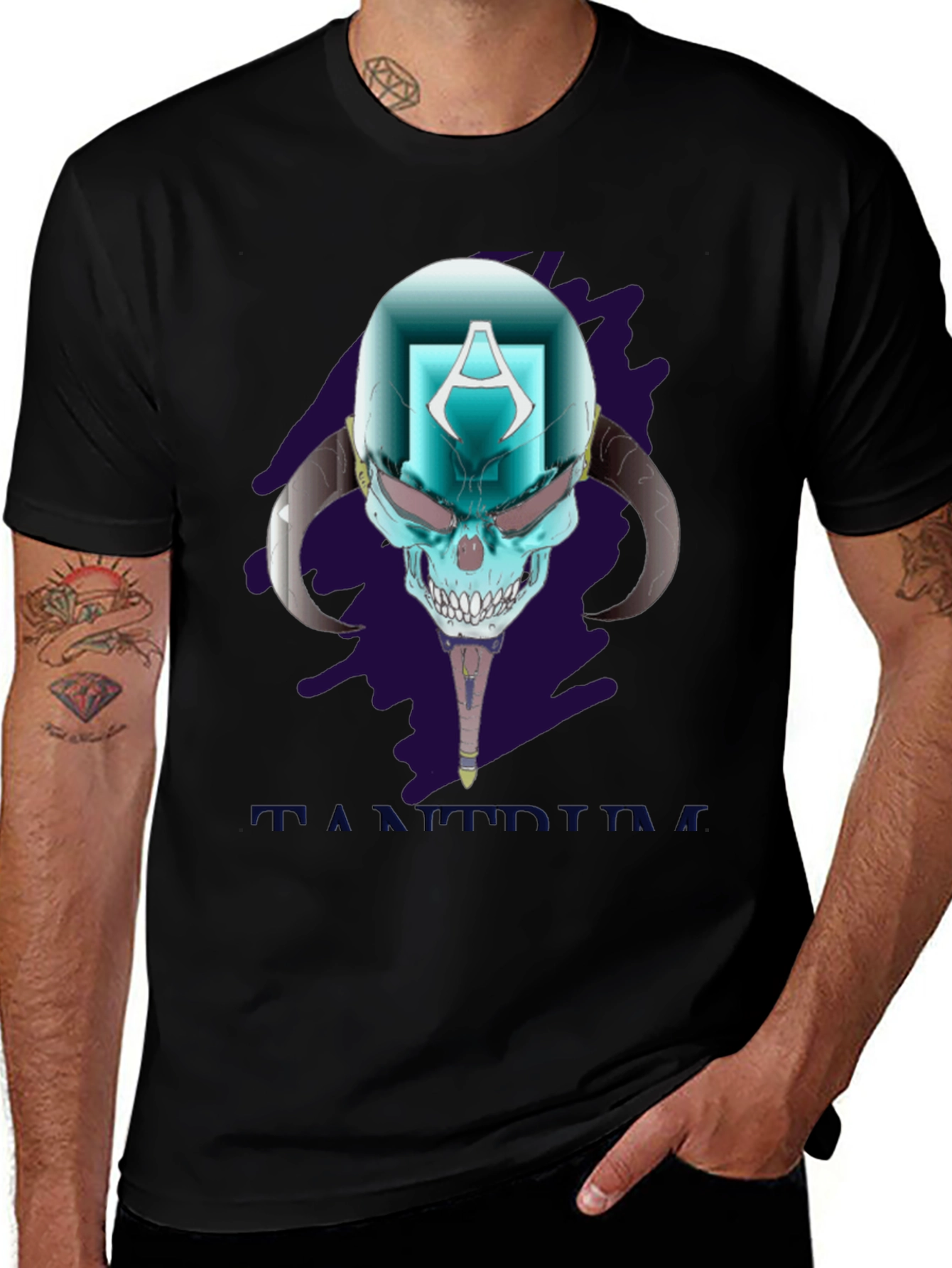 Skull Demon Graphic Tee