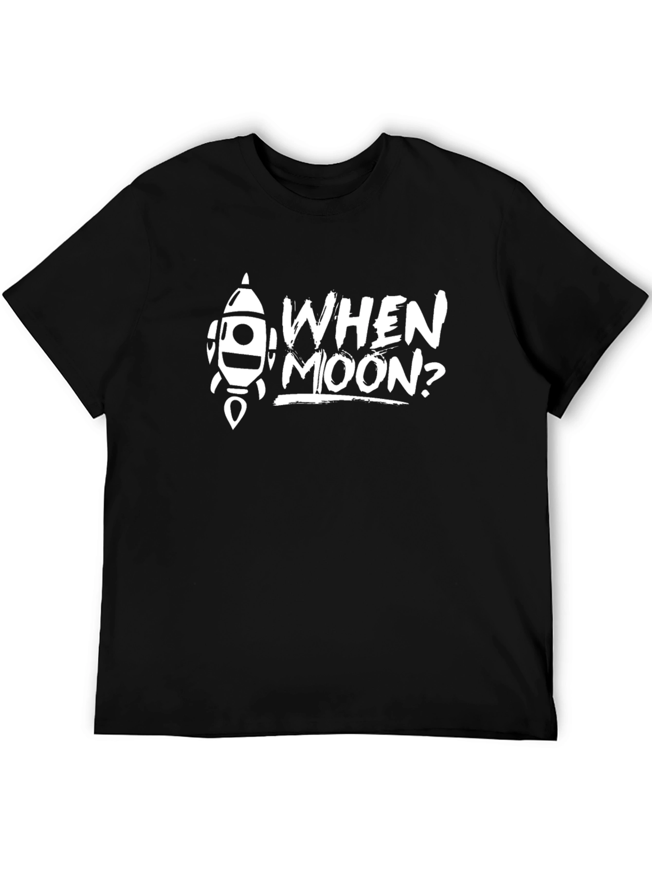 When Moon? Black Crypto T-Shirt