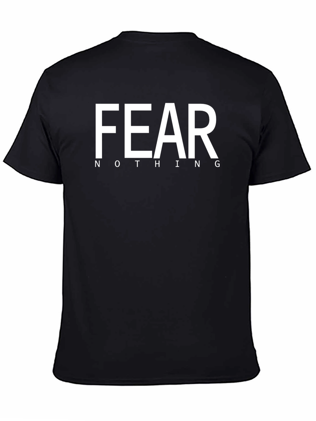 Fear Nothing Graphic T-Shirt - Bold Statement Tee