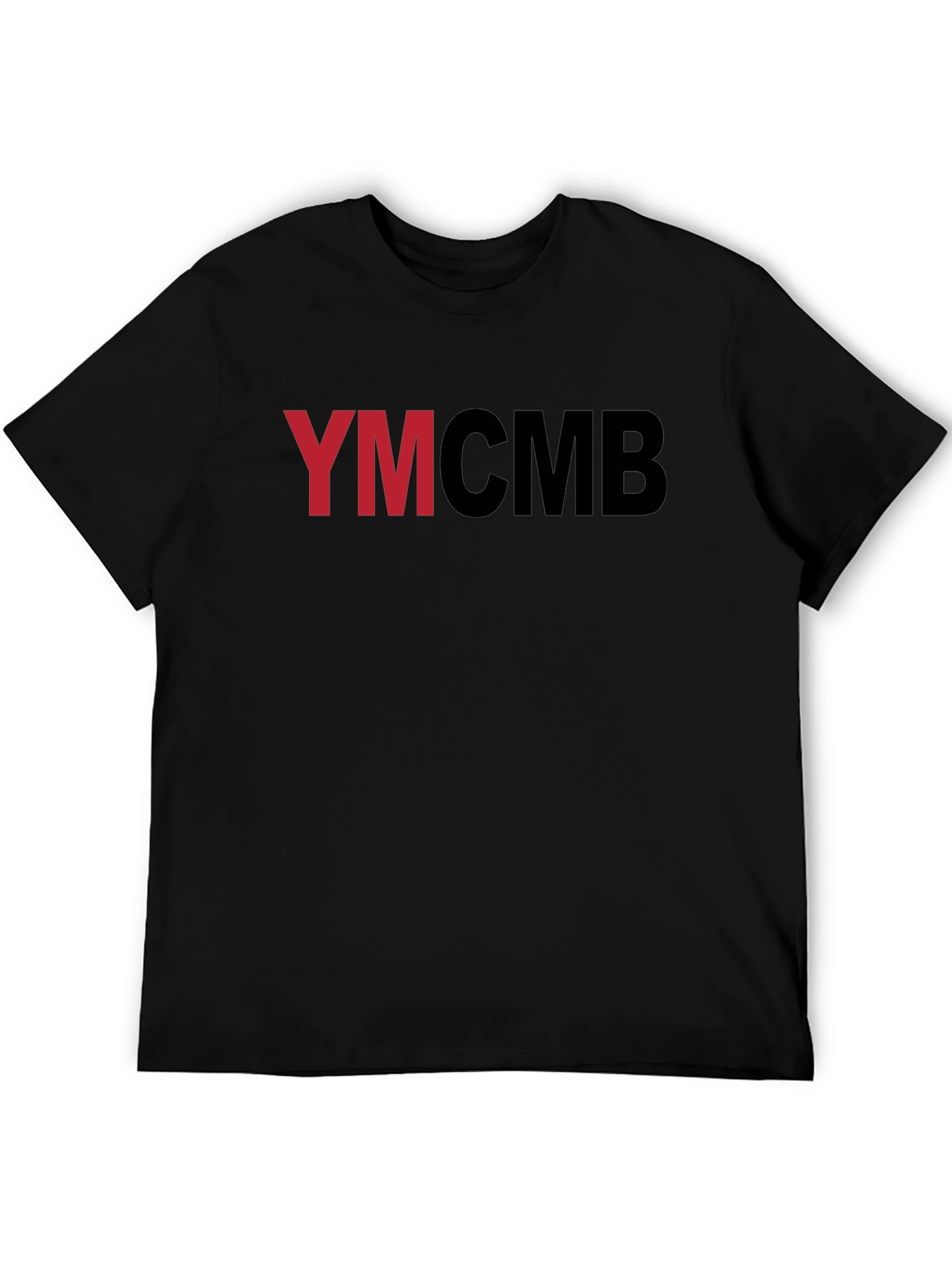 YMCMB Graphic Tee - Black Cotton T-Shirt