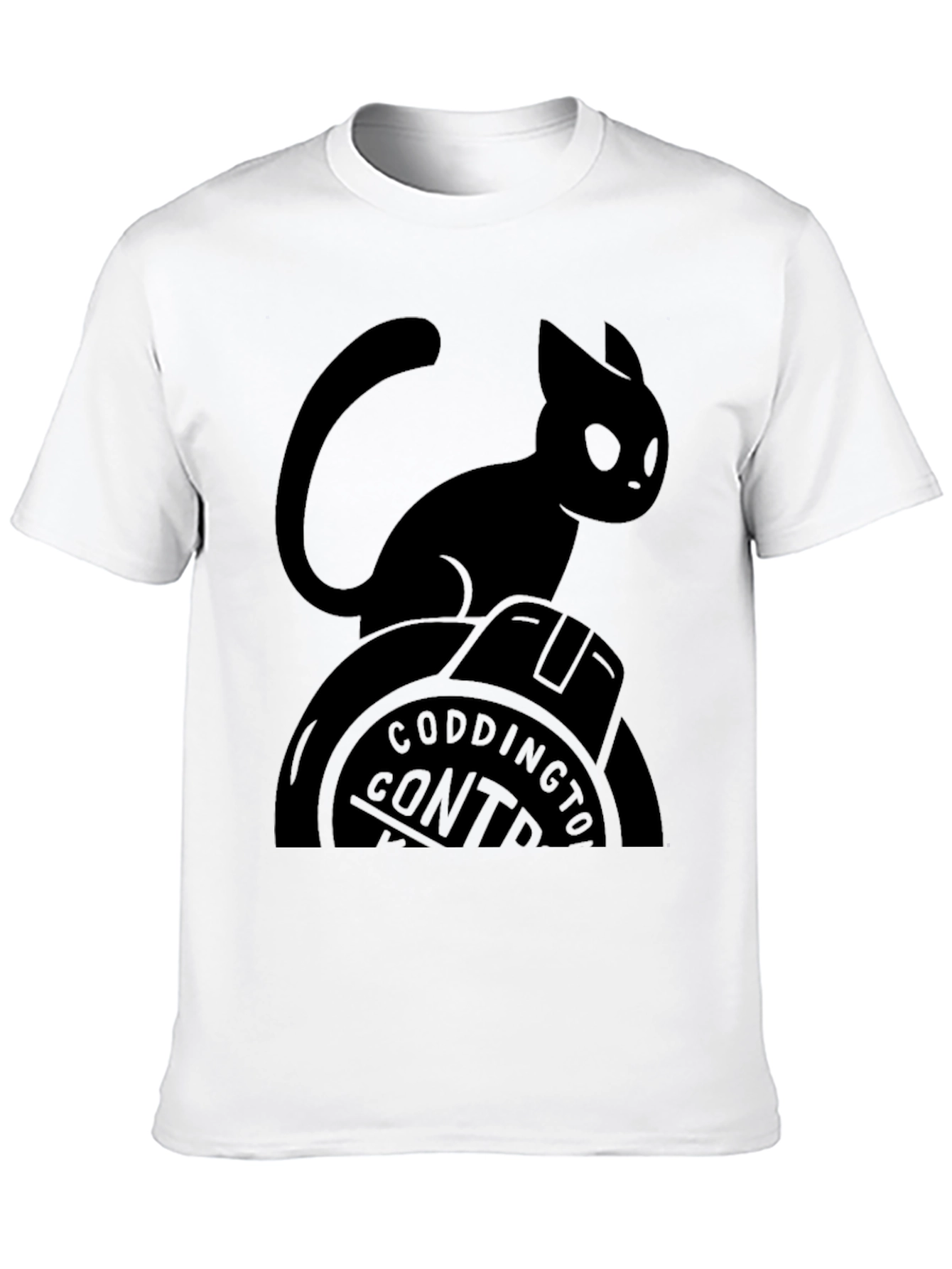 Black Cat Coddington Control Graphic T-Shirt