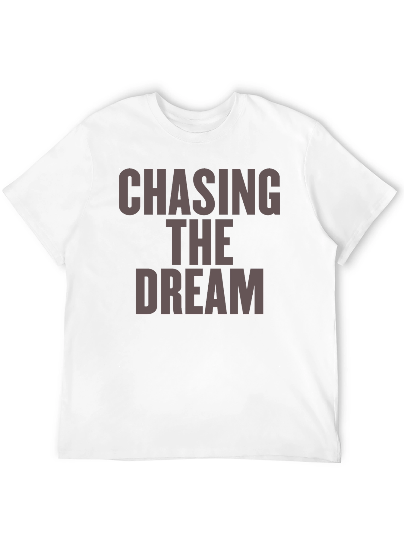 Chasing The Dream Black Graphic Tee