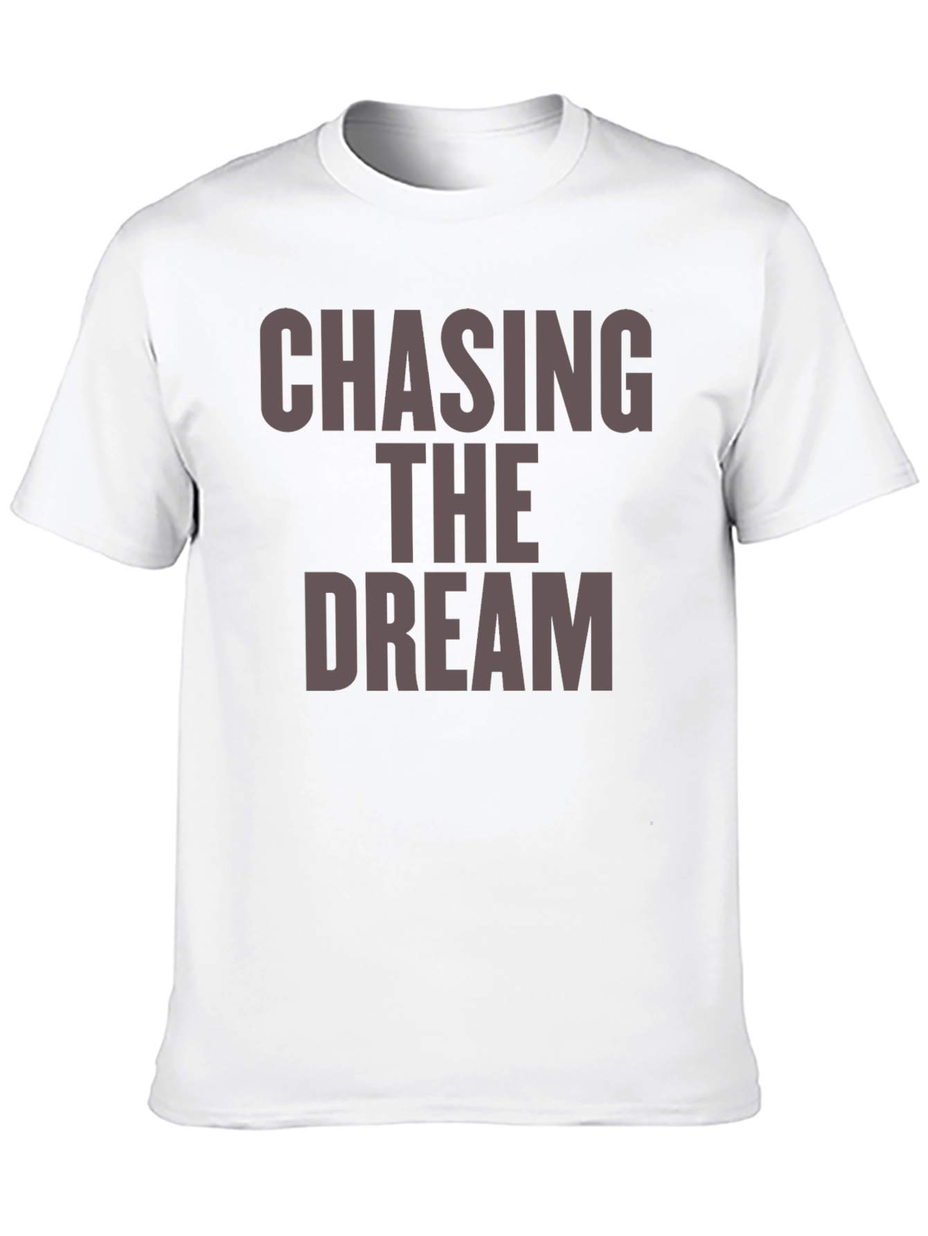 Chasing The Dream Black Graphic Tee