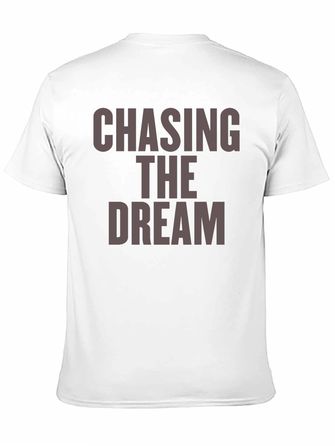 Chasing The Dream Black Graphic Tee