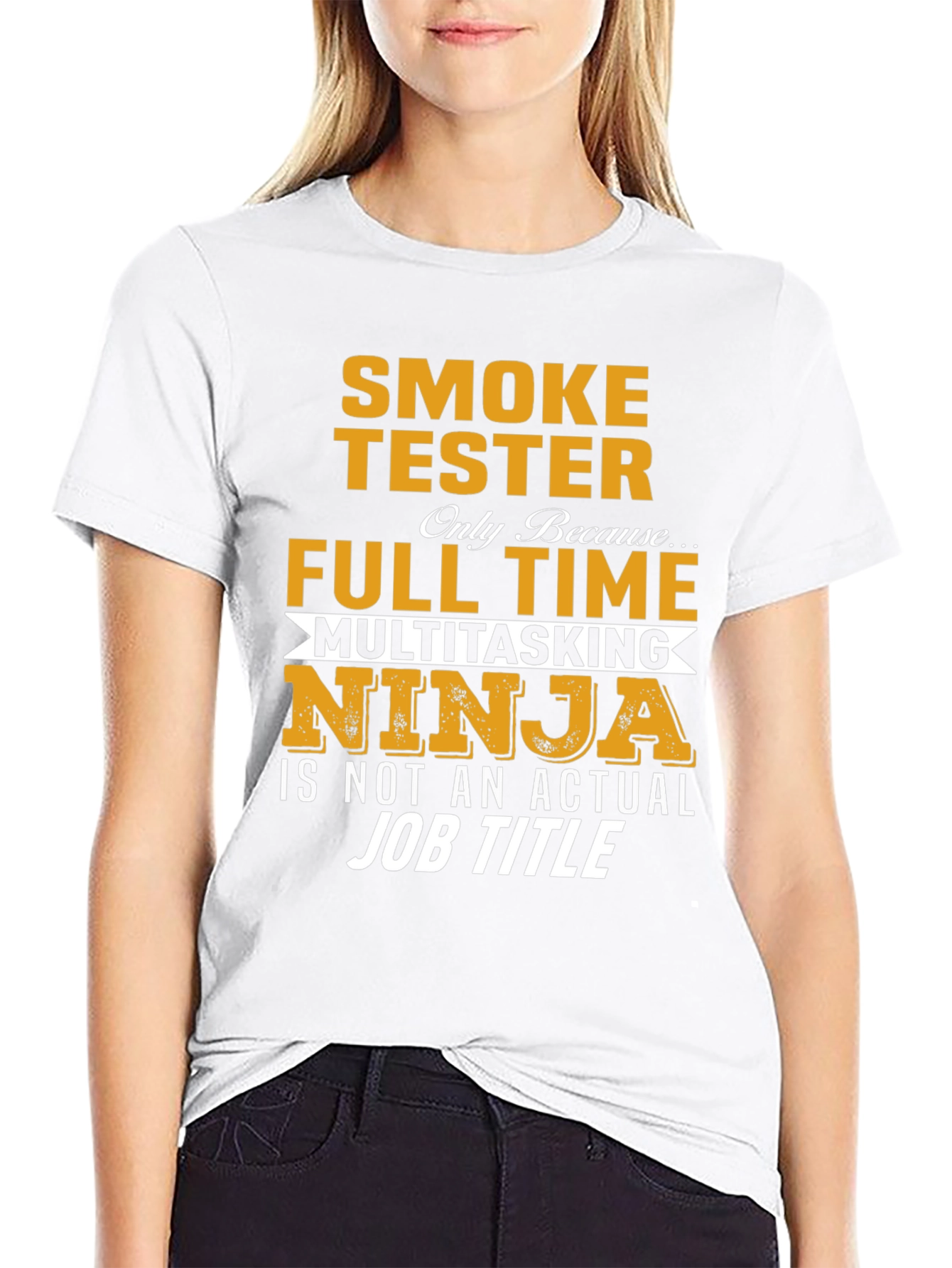Smoke Tester Full-Time Ninja T-Shirt