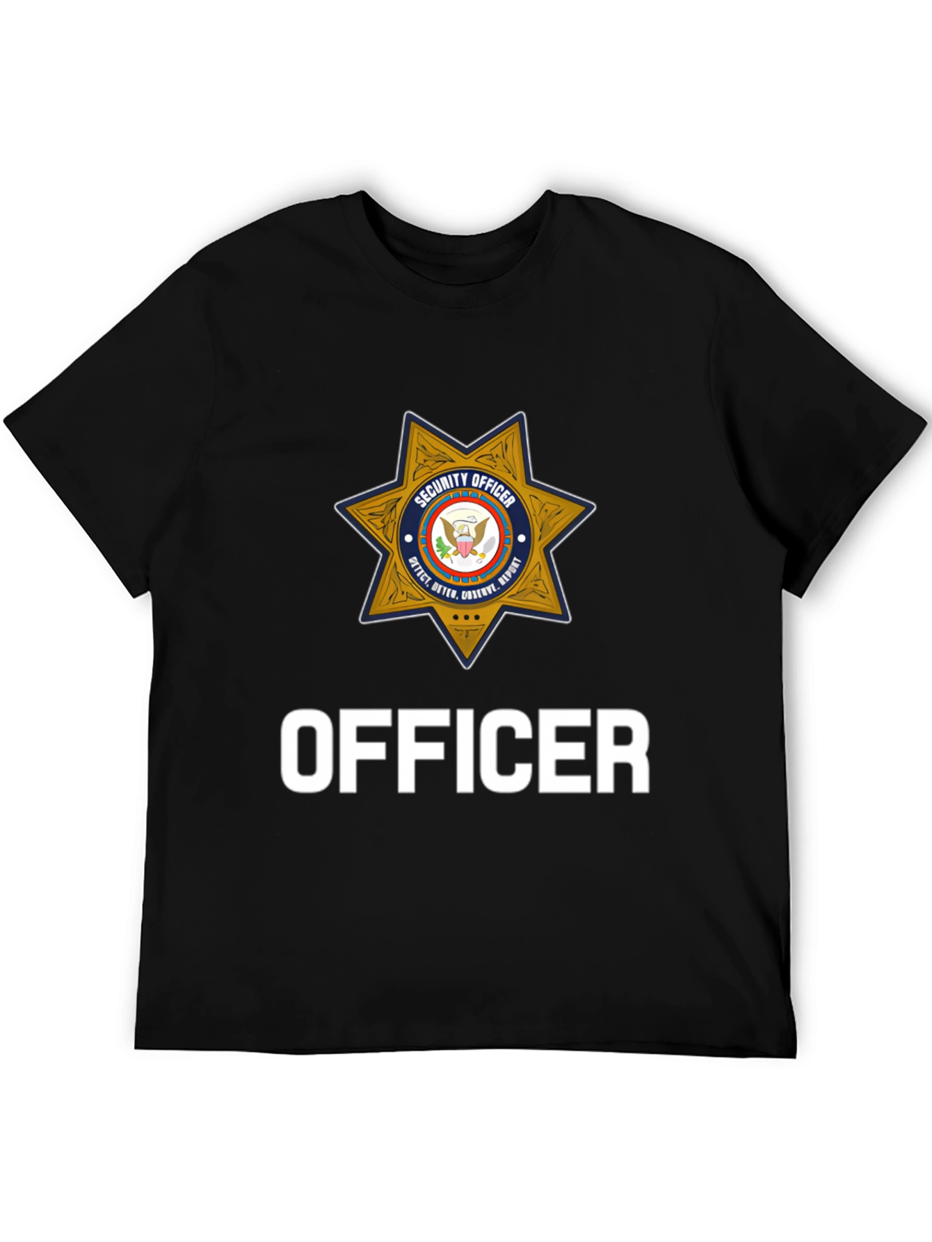 Security Officer Badge T-Shirt