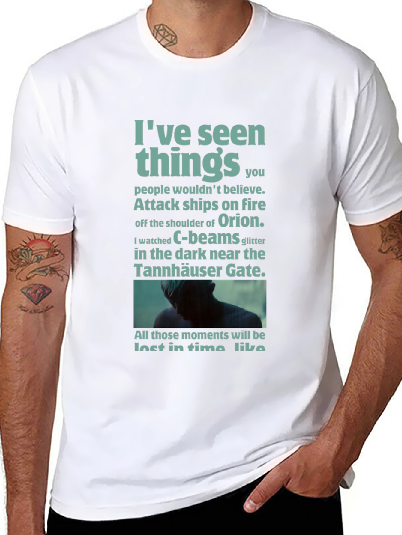 Blade Runner Tears in Rain T-Shirt