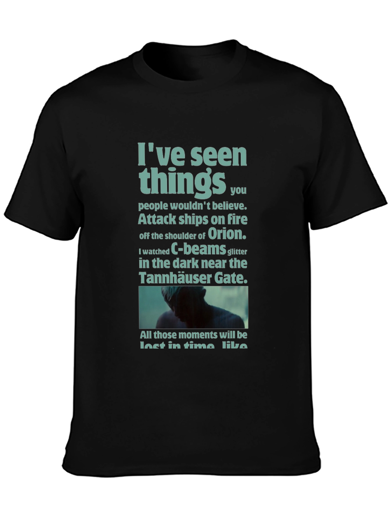 Blade Runner Tears in Rain T-Shirt