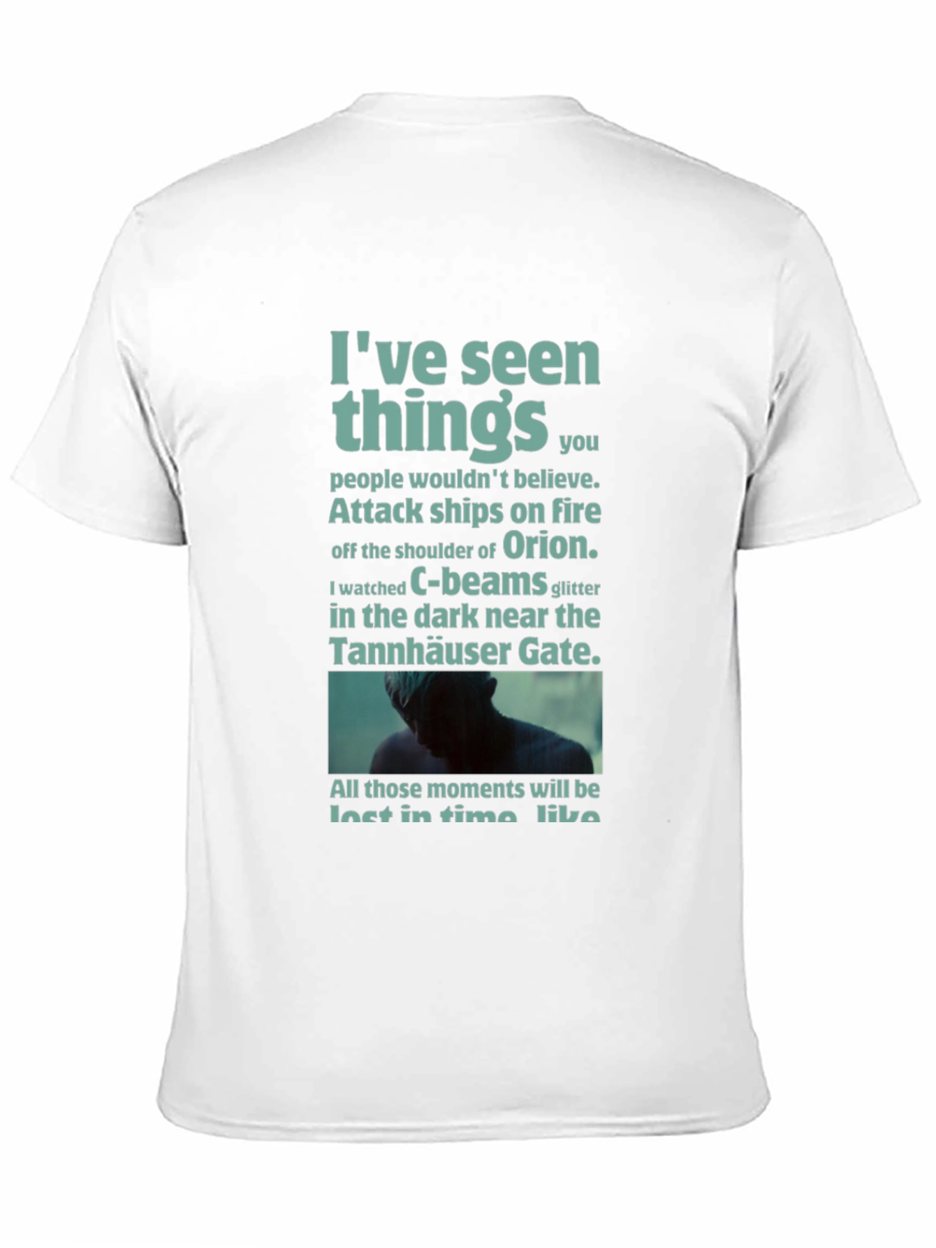 Blade Runner Tears in Rain T-Shirt