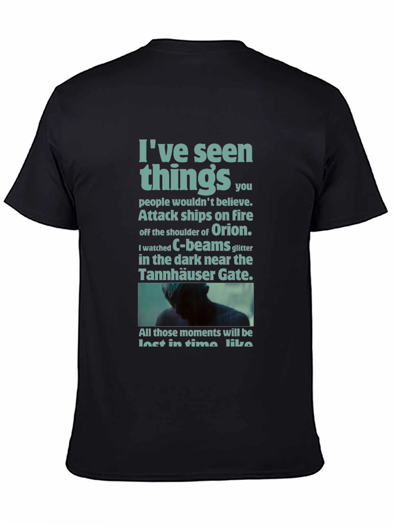 Blade Runner Tears in Rain T-Shirt