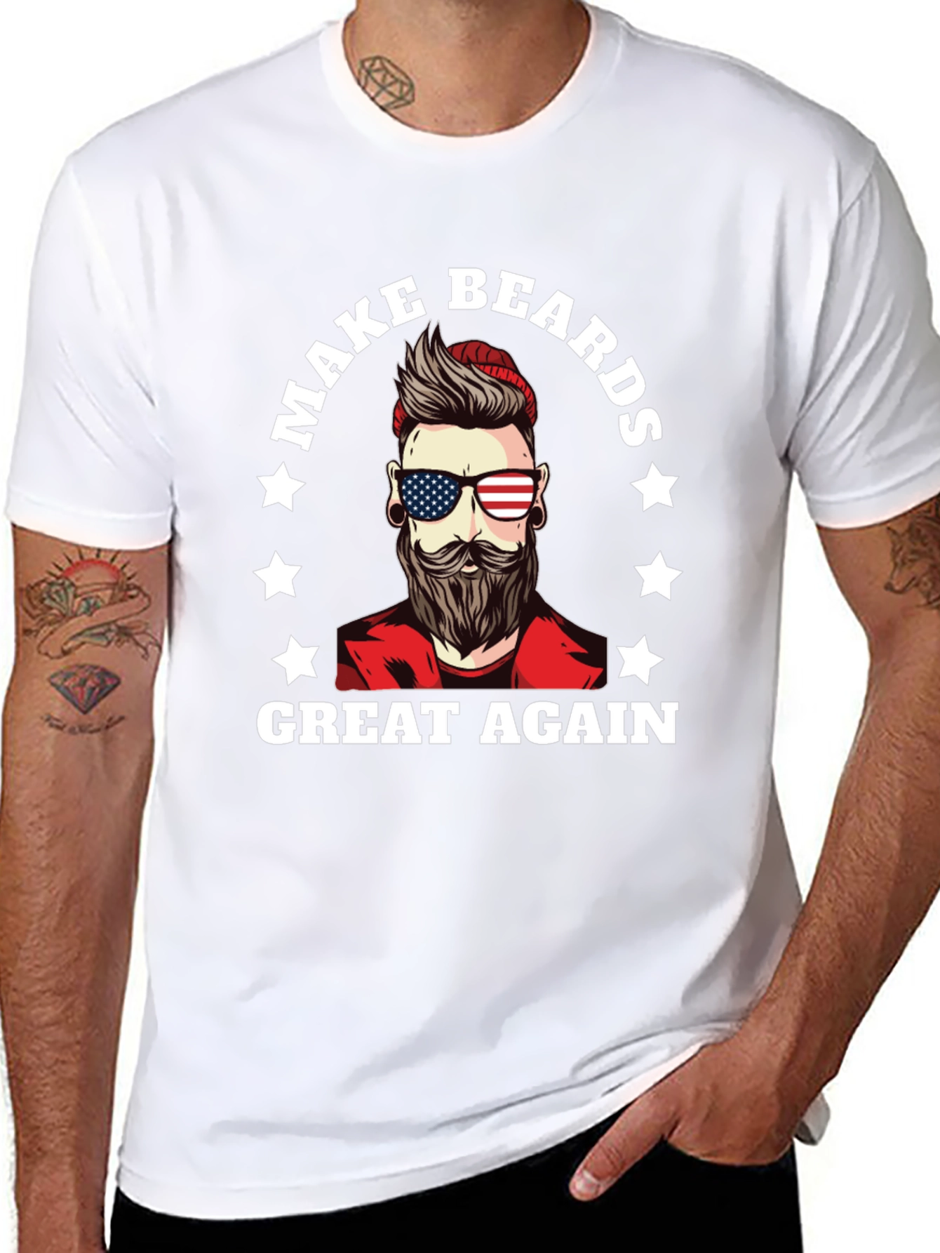 Make Beards Great Again T-Shirt
