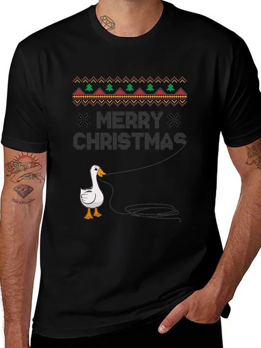 Merry Christmas Goose T-Shirt