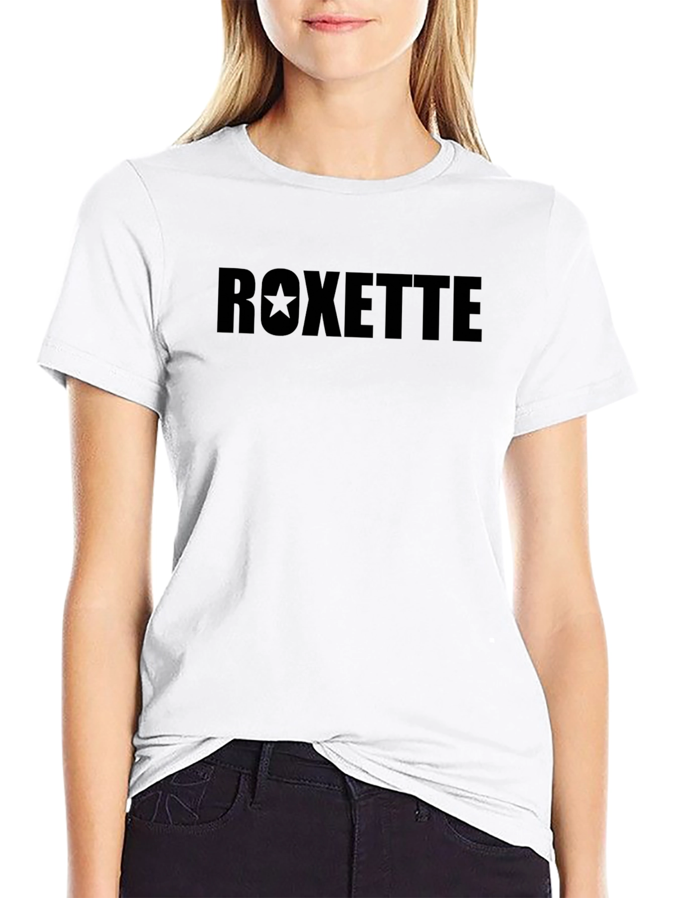 Roxette Band T-Shirt - Classic Black Tee