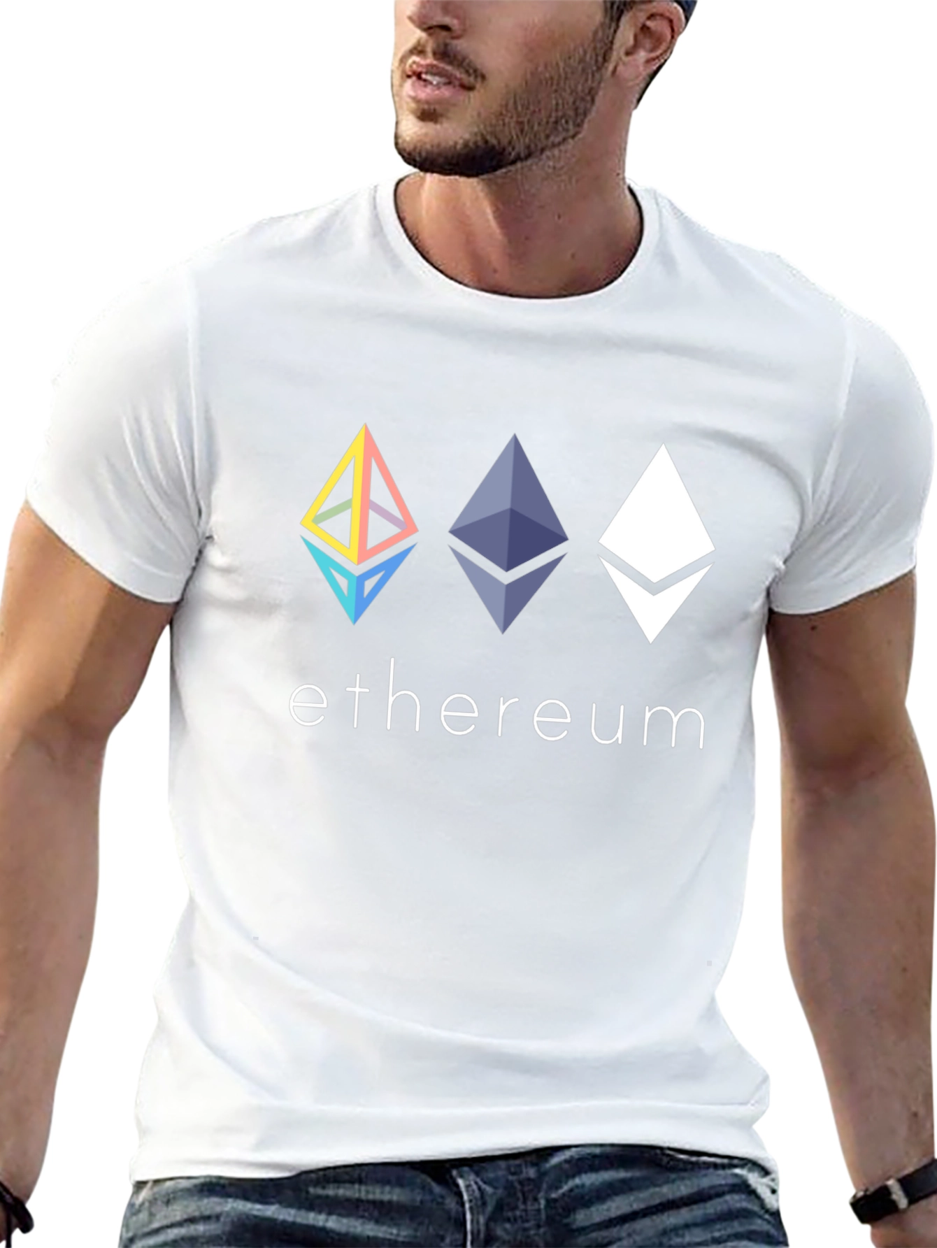 Ethereum Graphic Tee - Crypto Style