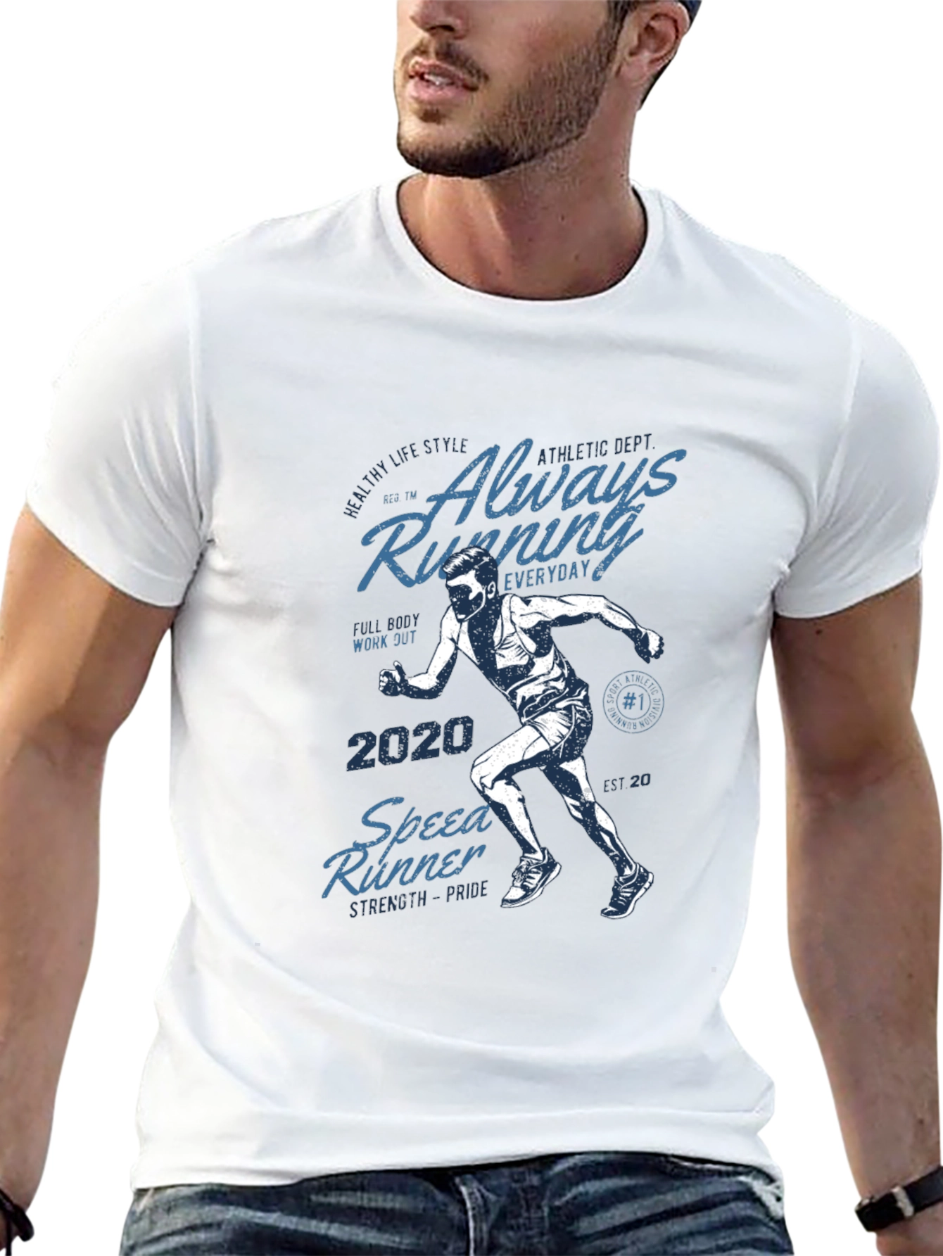 Always Running Everyday Graphic Tee
