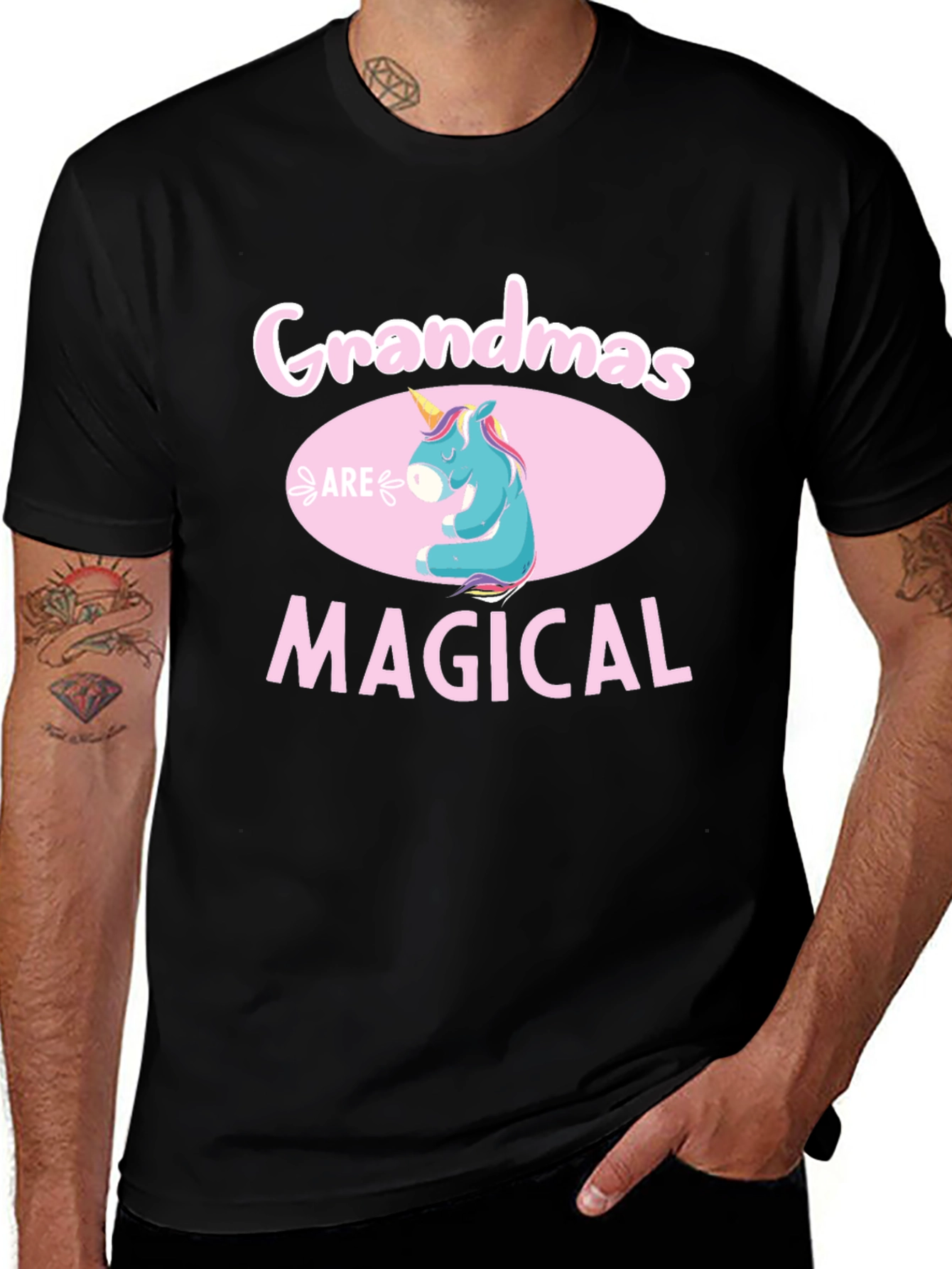 Grandmas Are Magical Unicorn T-Shirt
