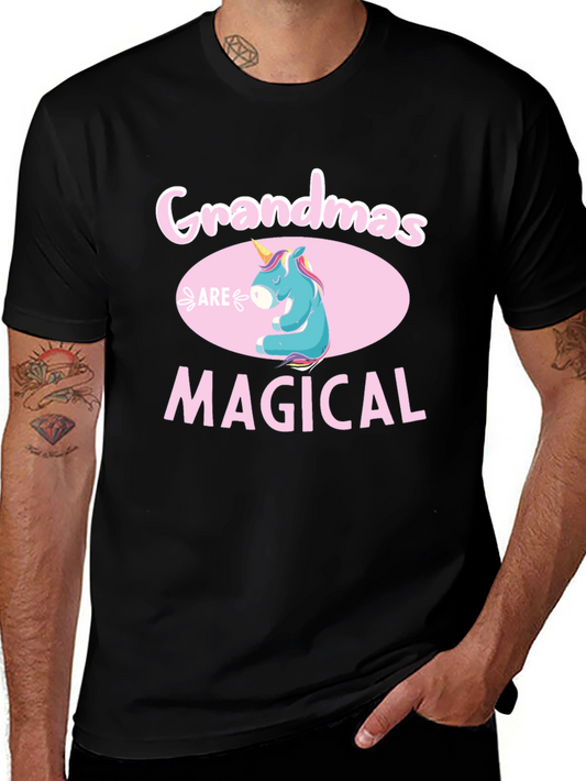 Grandmas Are Magical Unicorn T-Shirt