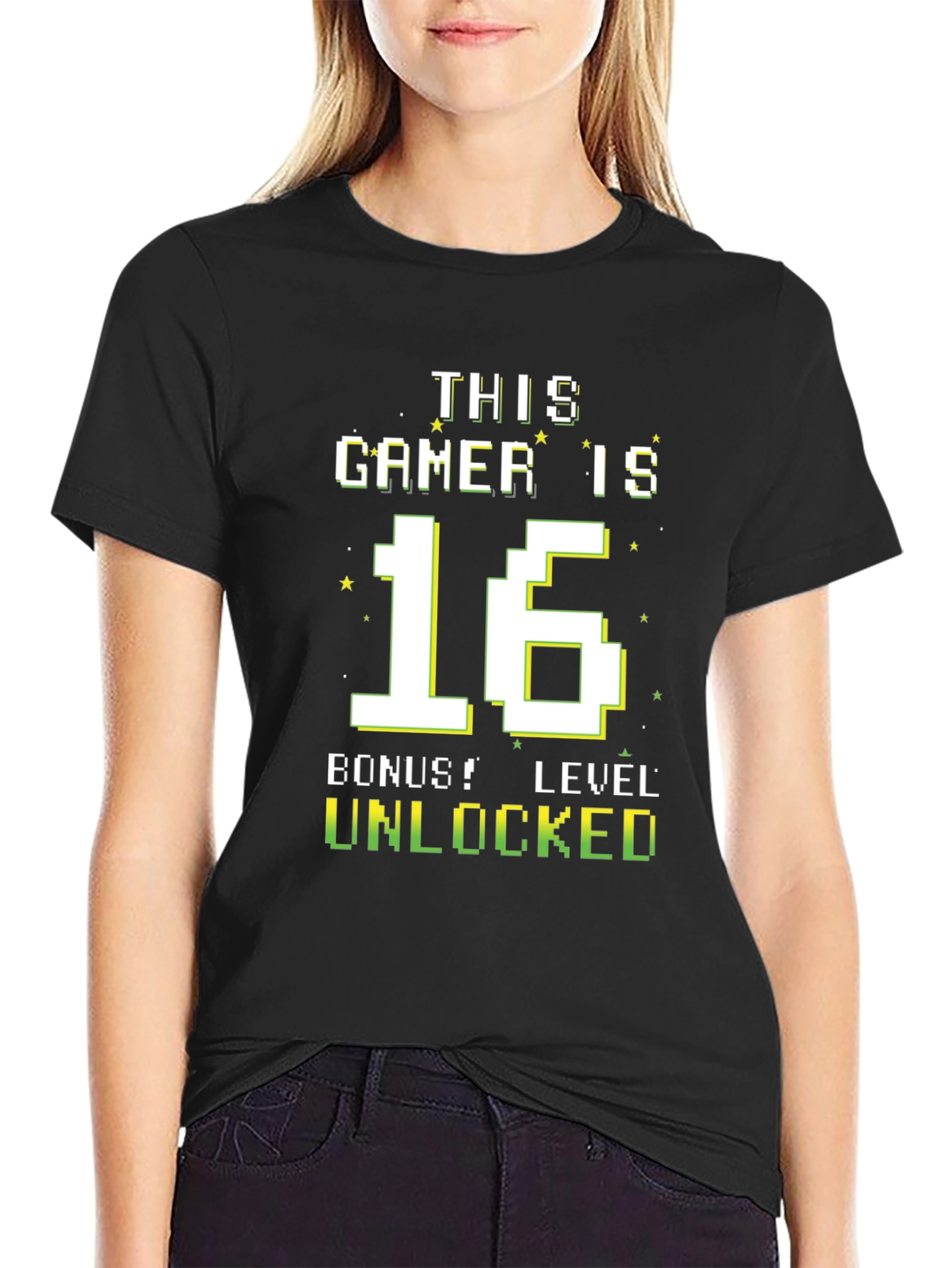 Gamer 16th Birthday Level Unlocked T-Shirt