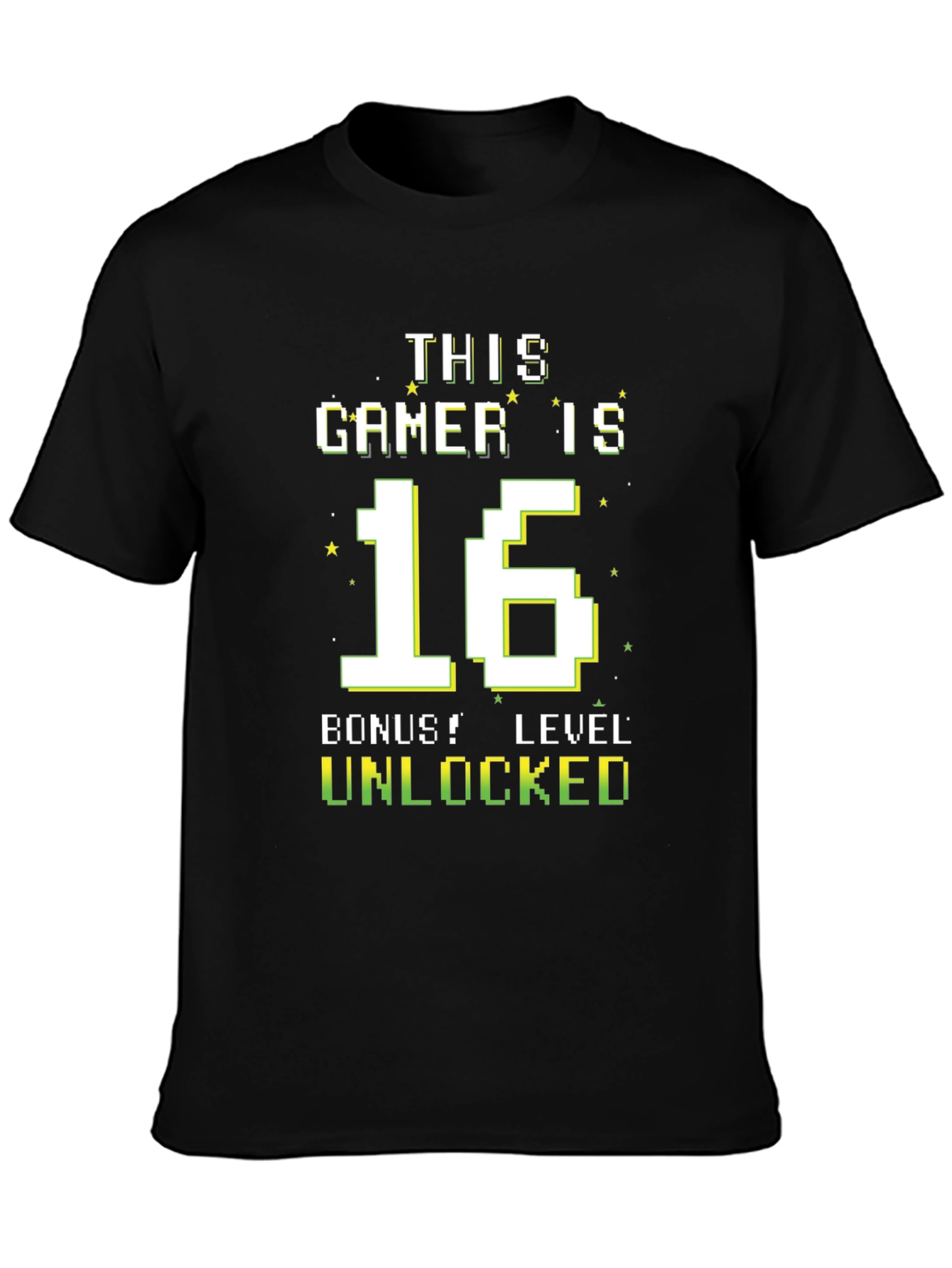 Gamer 16th Birthday Level Unlocked T-Shirt