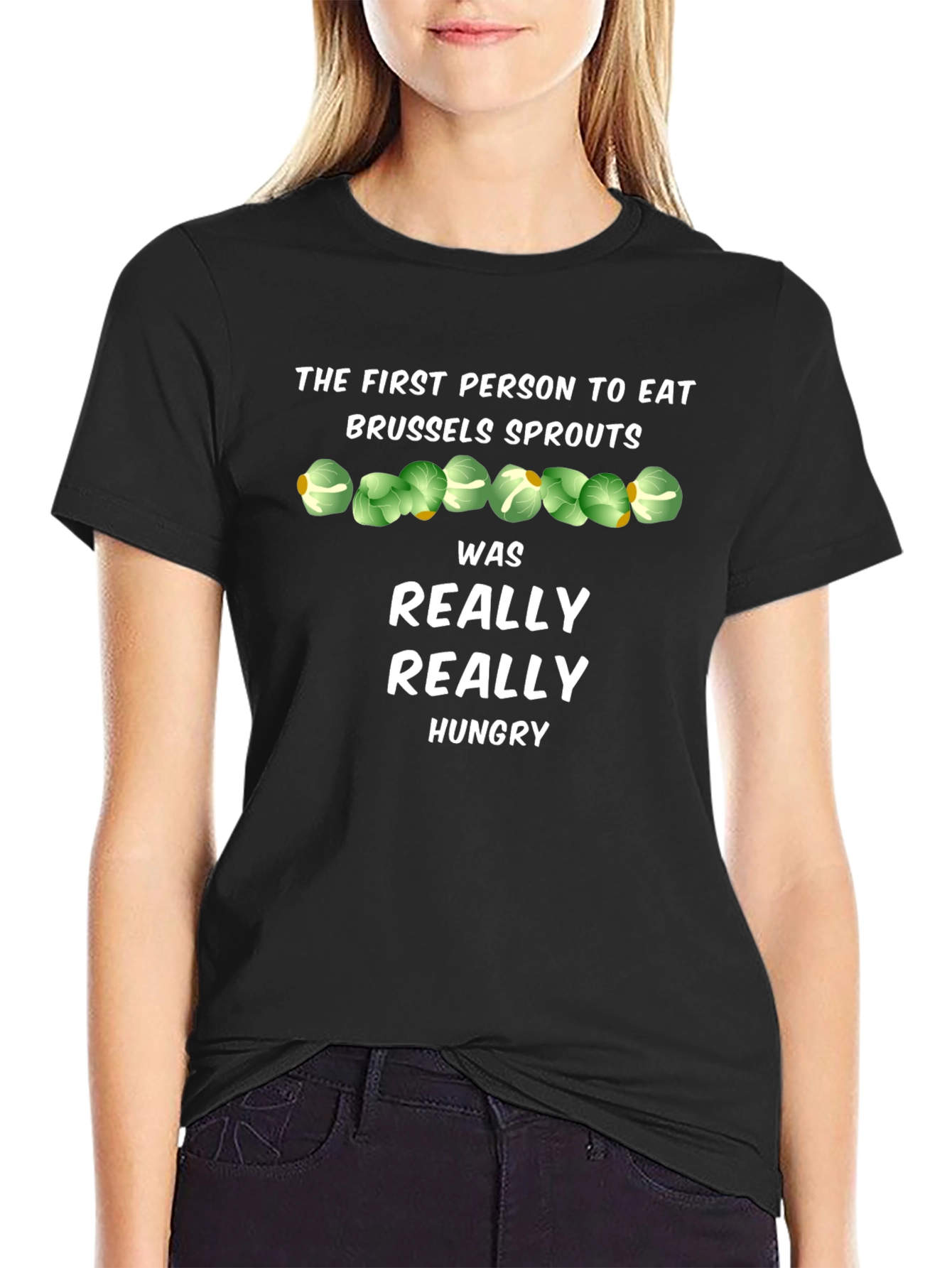 Brussels Sprouts T-Shirt - Really Really Hungry