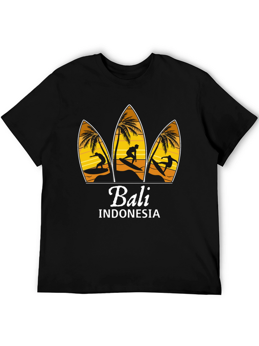 Bali Indonesia Surfing T-Shirt