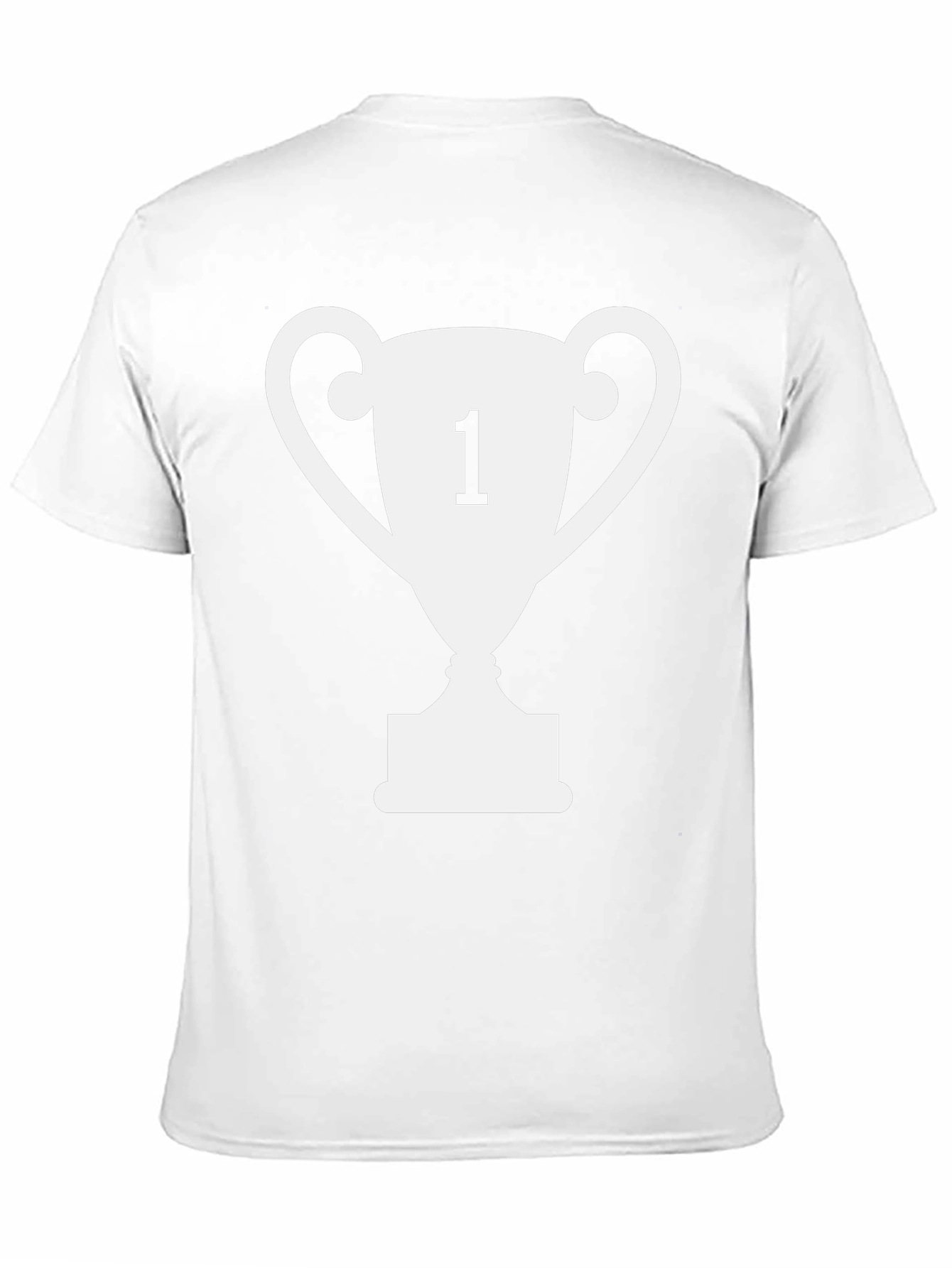 Champion T-Shirt: Winner #1 Trophy Graphic Tee