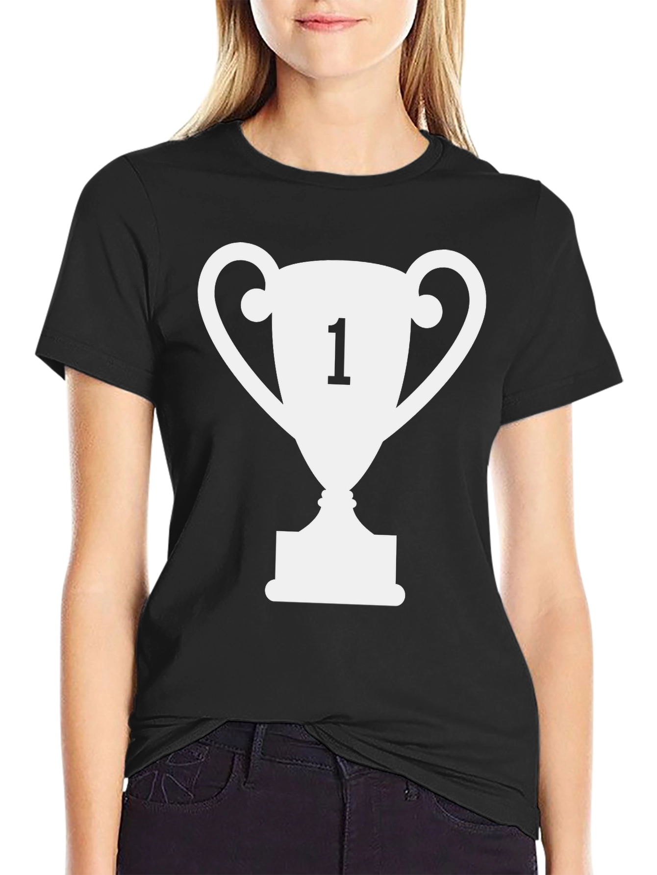Champion T-Shirt: Winner #1 Trophy Graphic Tee