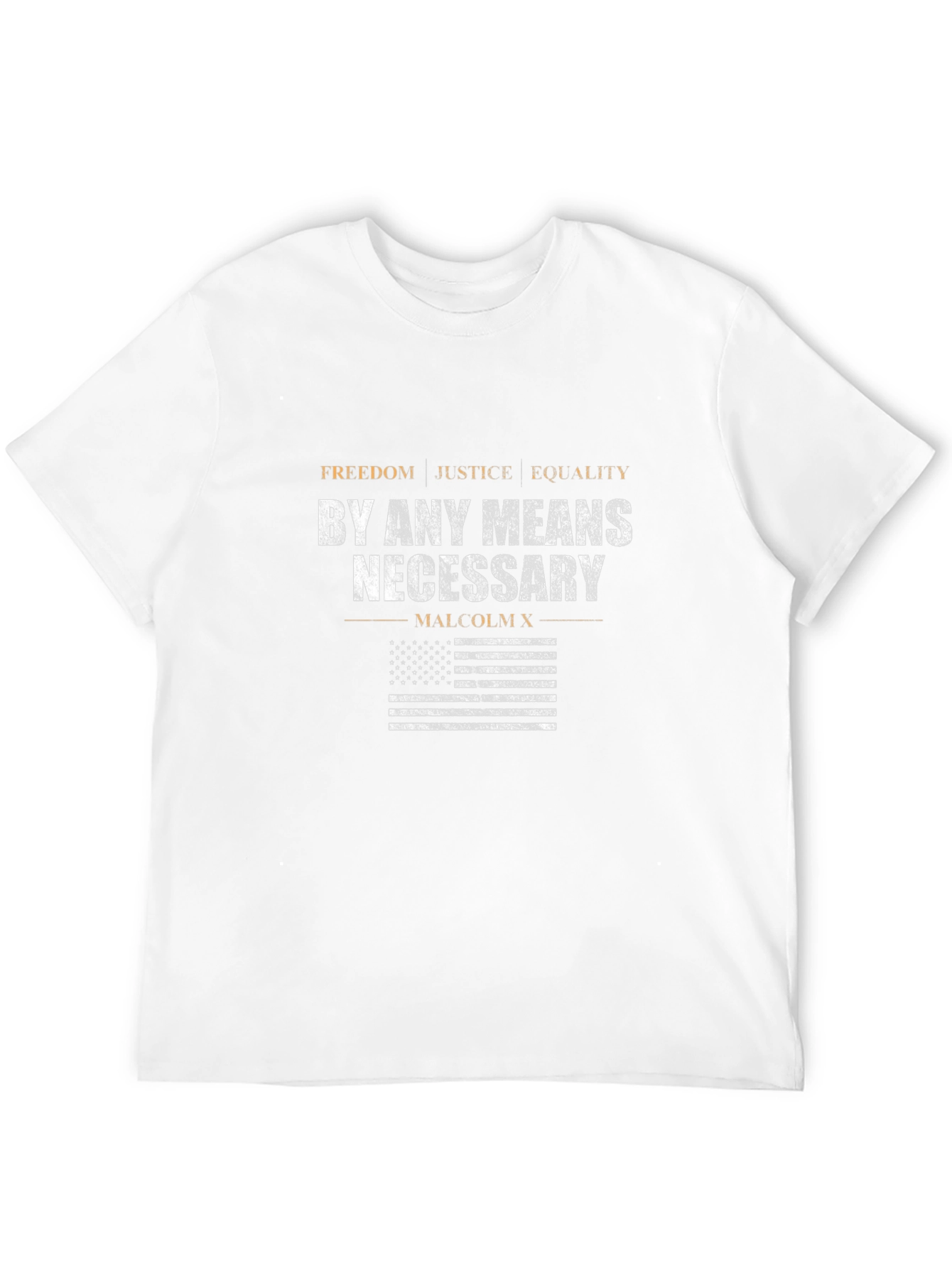 Malcolm X By Any Means Necessary T-Shirt