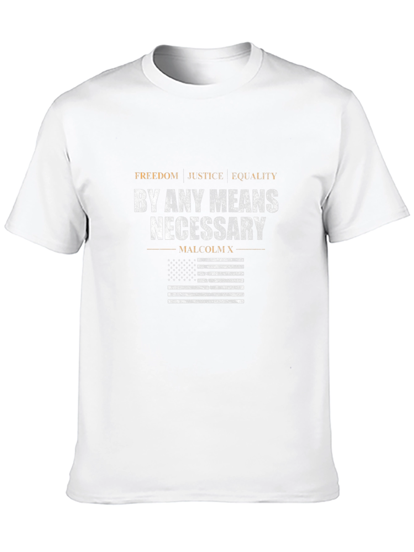 Malcolm X By Any Means Necessary T-Shirt