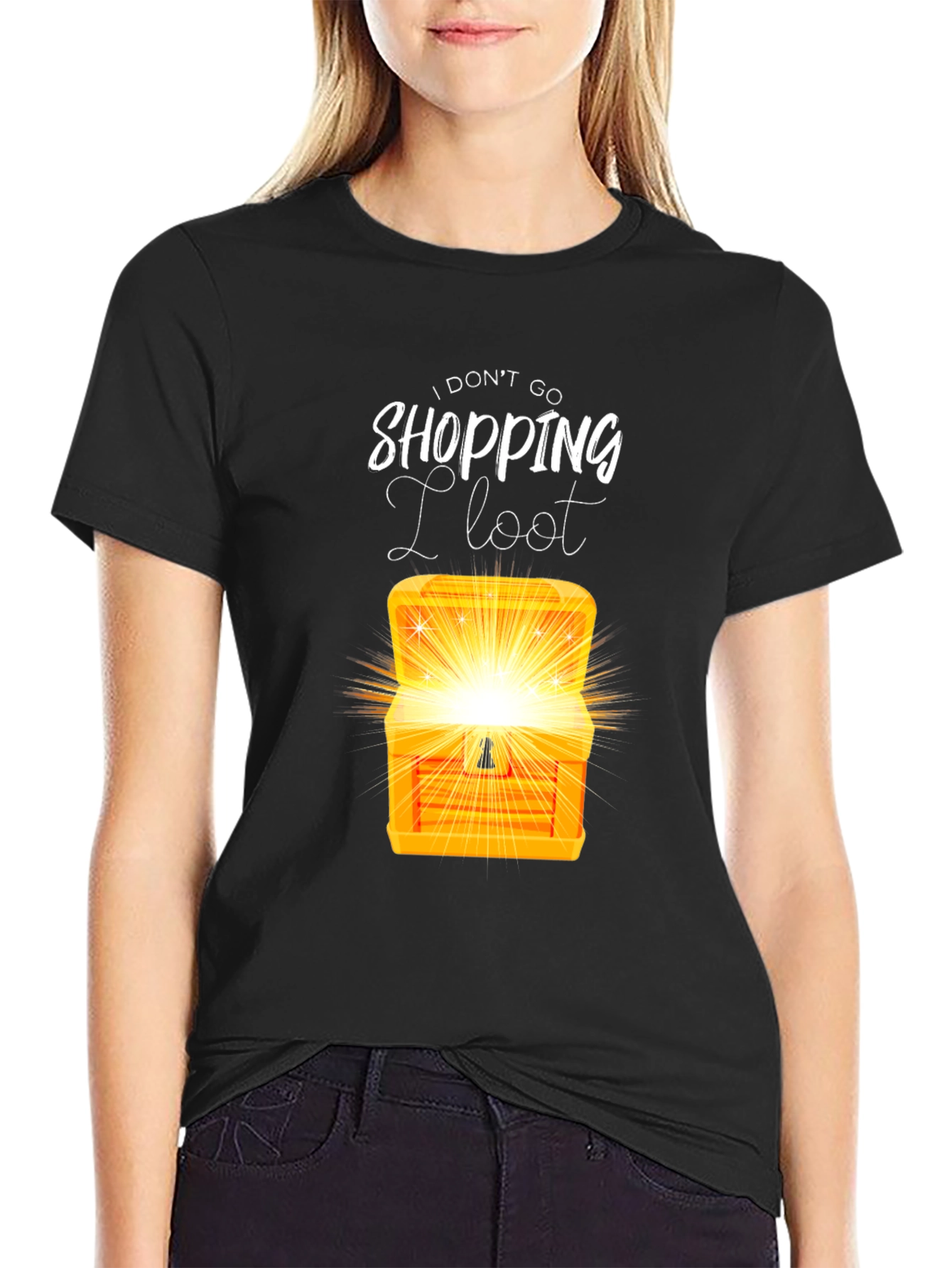 I Dont Go Shopping I Loot T-Shirt