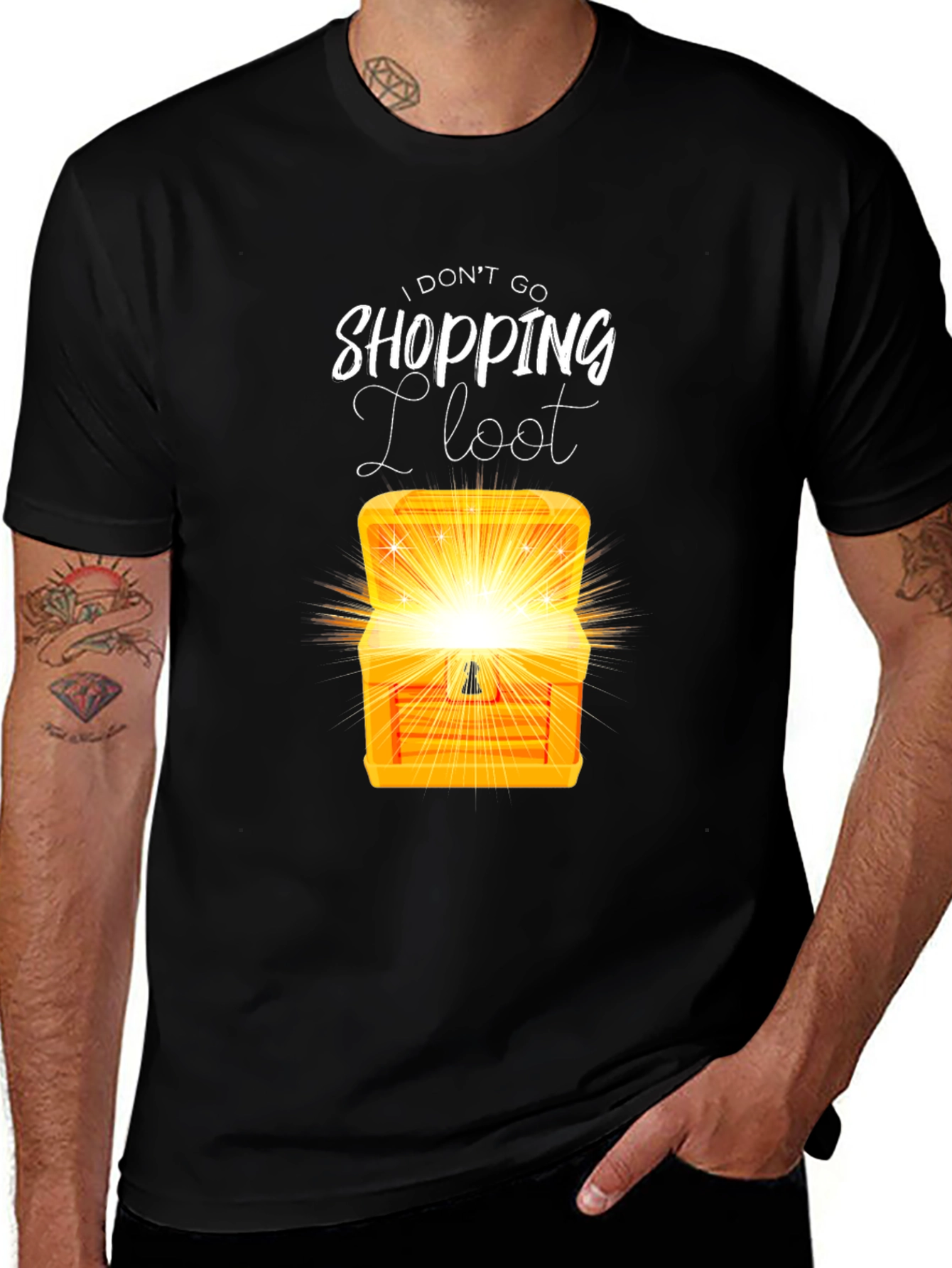 I Dont Go Shopping I Loot T-Shirt