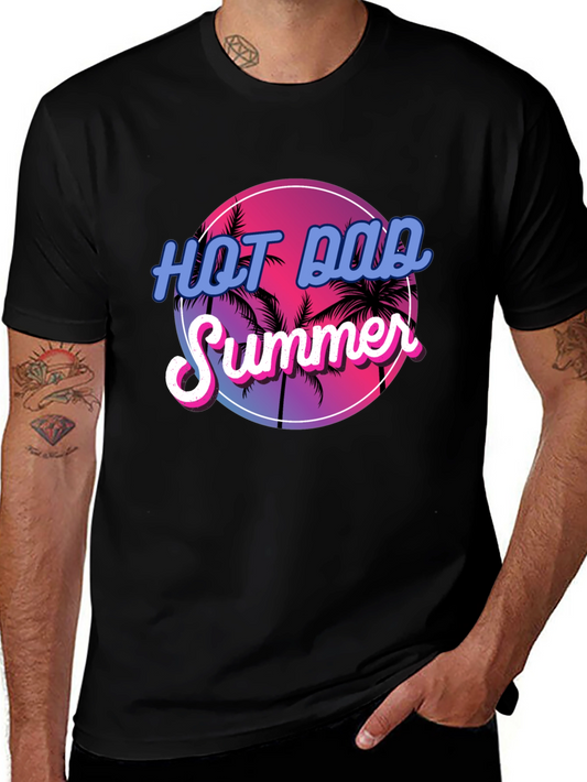 Hot Dad Summer Graphic T-Shirt